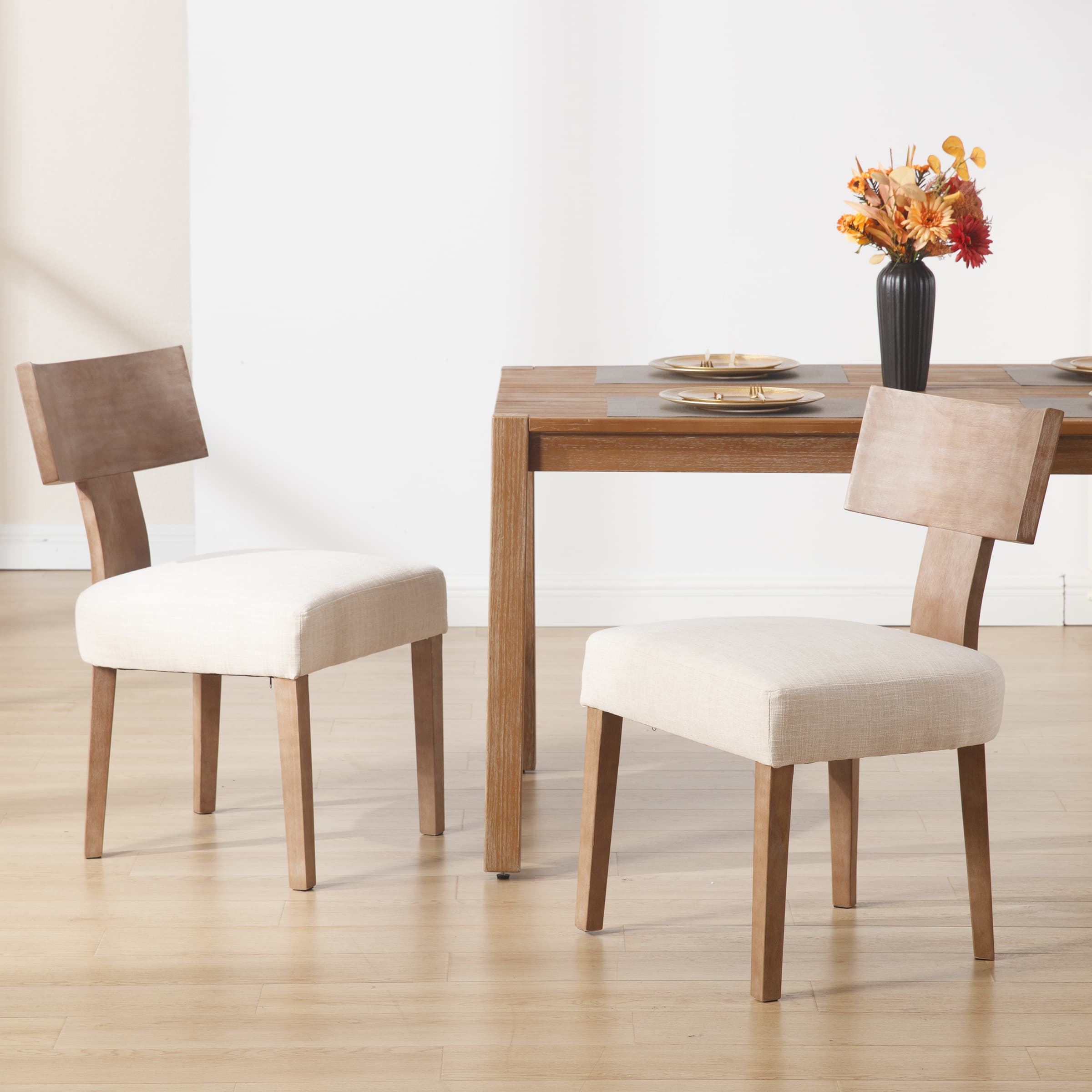 Janoray Farmhouse Dining Chairs Set of 2 - 10034DC