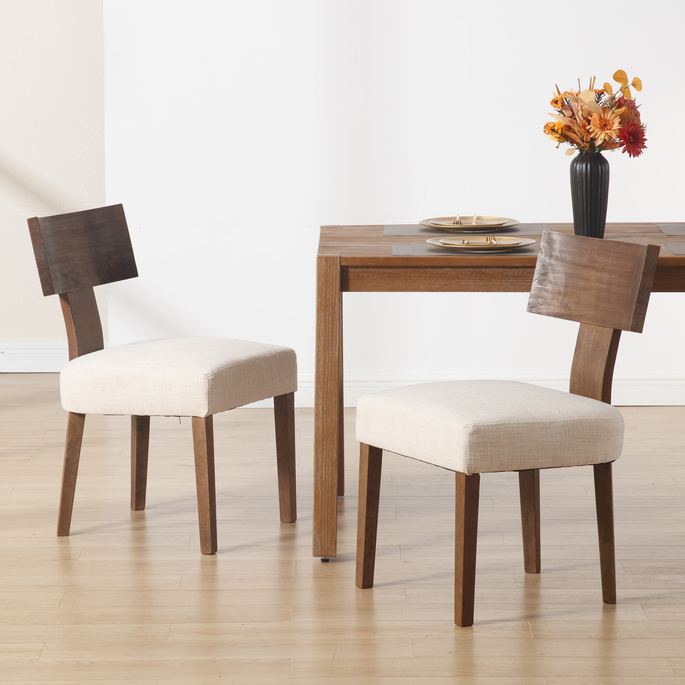 Janoray Farmhouse Dining Chairs Set of 2 - 10034DC