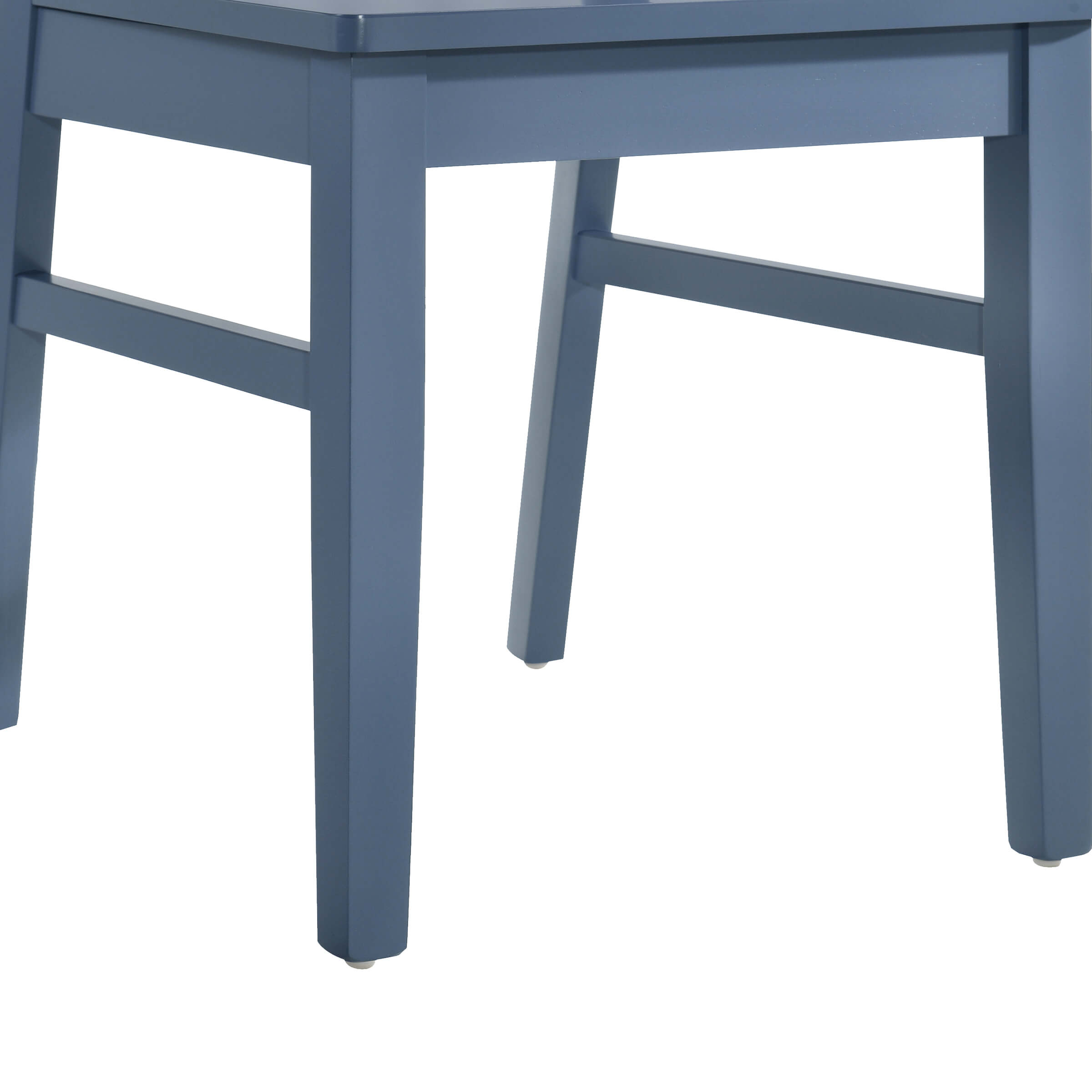 Janoray Farmhouse High Spindle Back Armless Dining Chairs Set of 4 - 0005DC