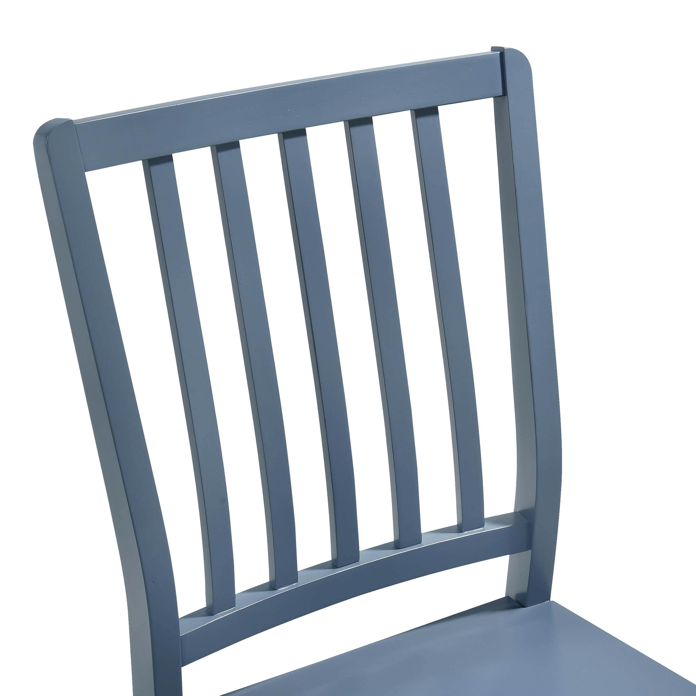 Janoray Farmhouse High Spindle Back Armless Dining Chairs Set of 4 - 0005DC