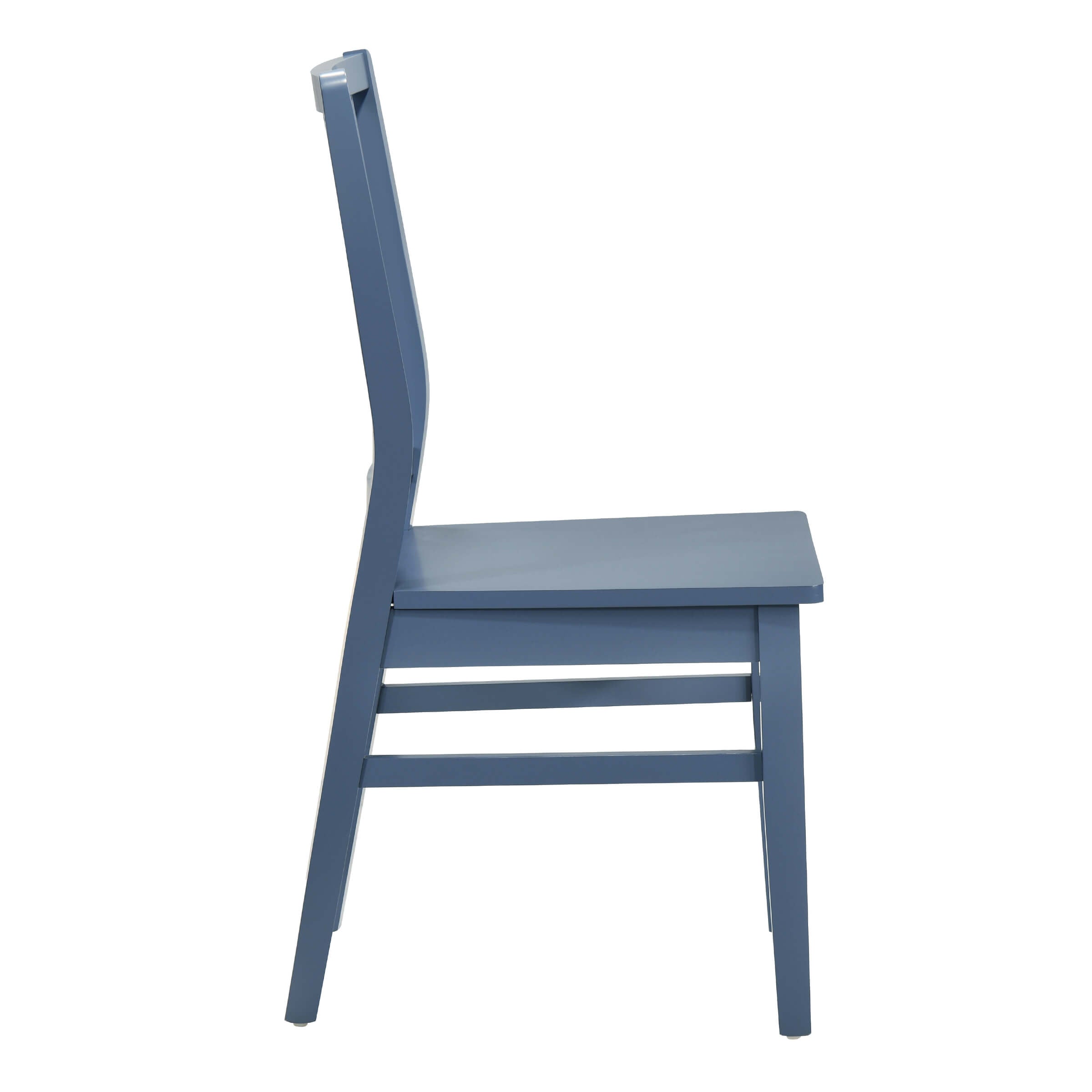 Janoray Farmhouse High Spindle Back Armless Dining Chairs Set of 4 - 0005DC