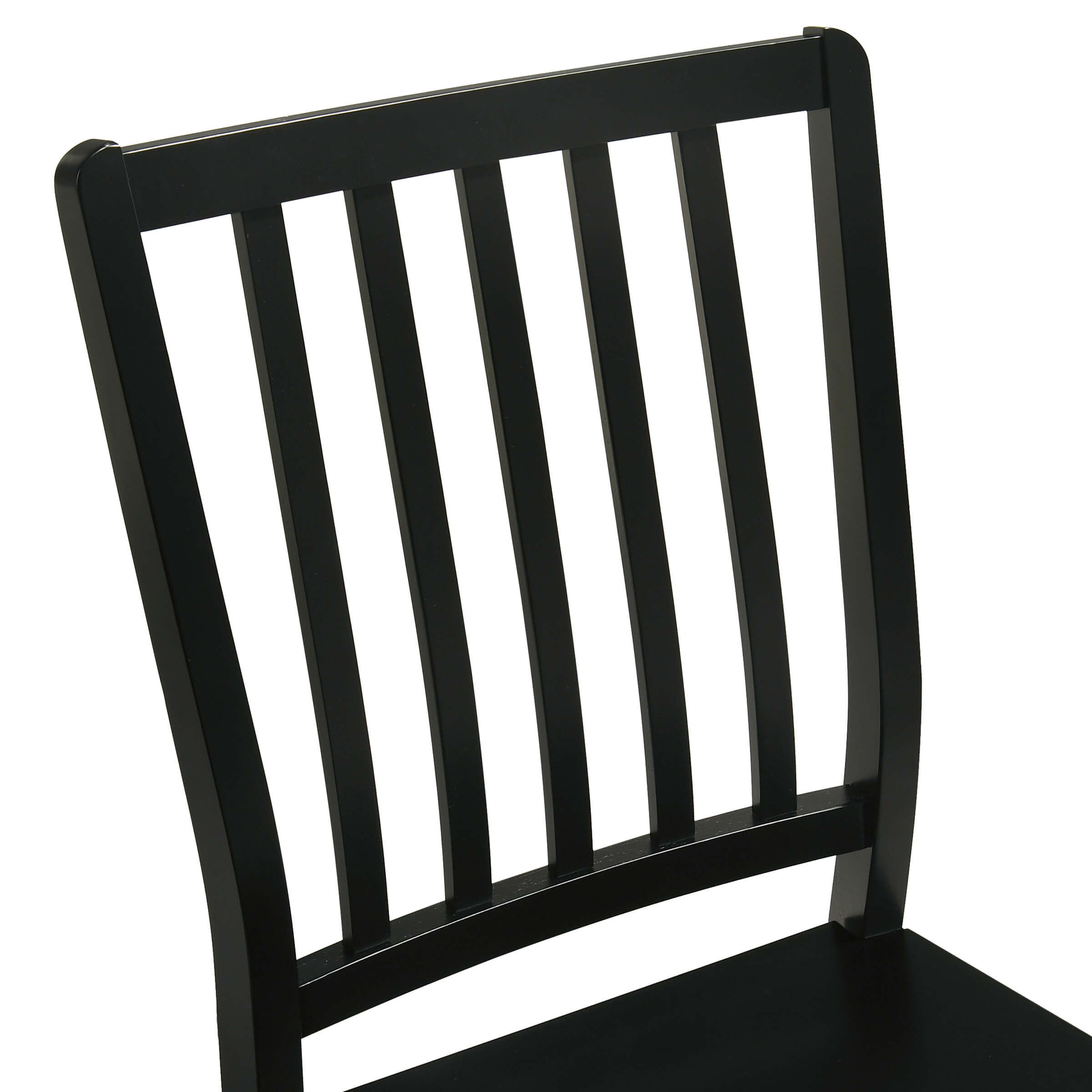 Janoray Farmhouse High Spindle Back Armless Dining Chairs Set of 4 - 0005DC