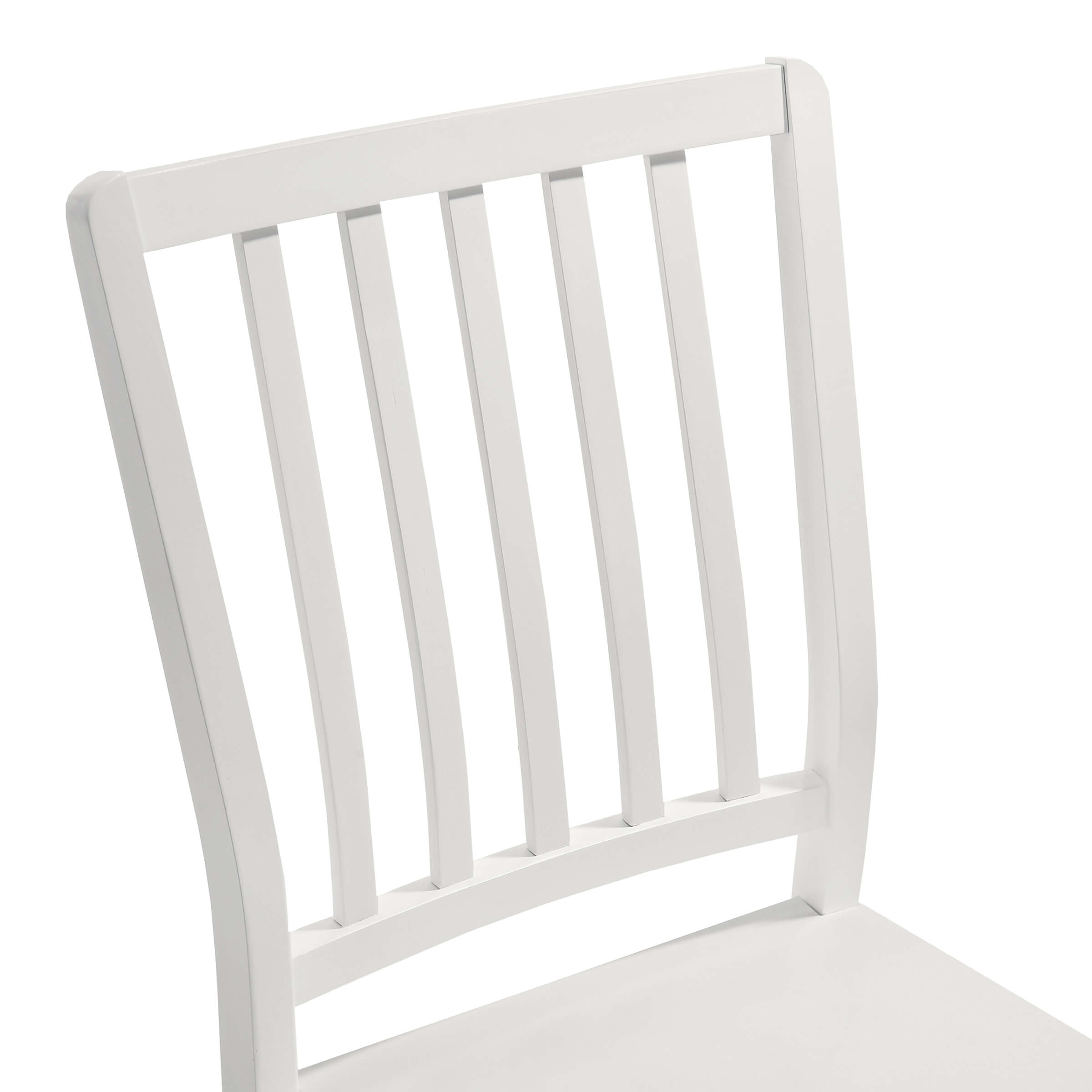 Janoray Farmhouse High Spindle Back Armless Dining Chairs Set of 4 - 0005DC