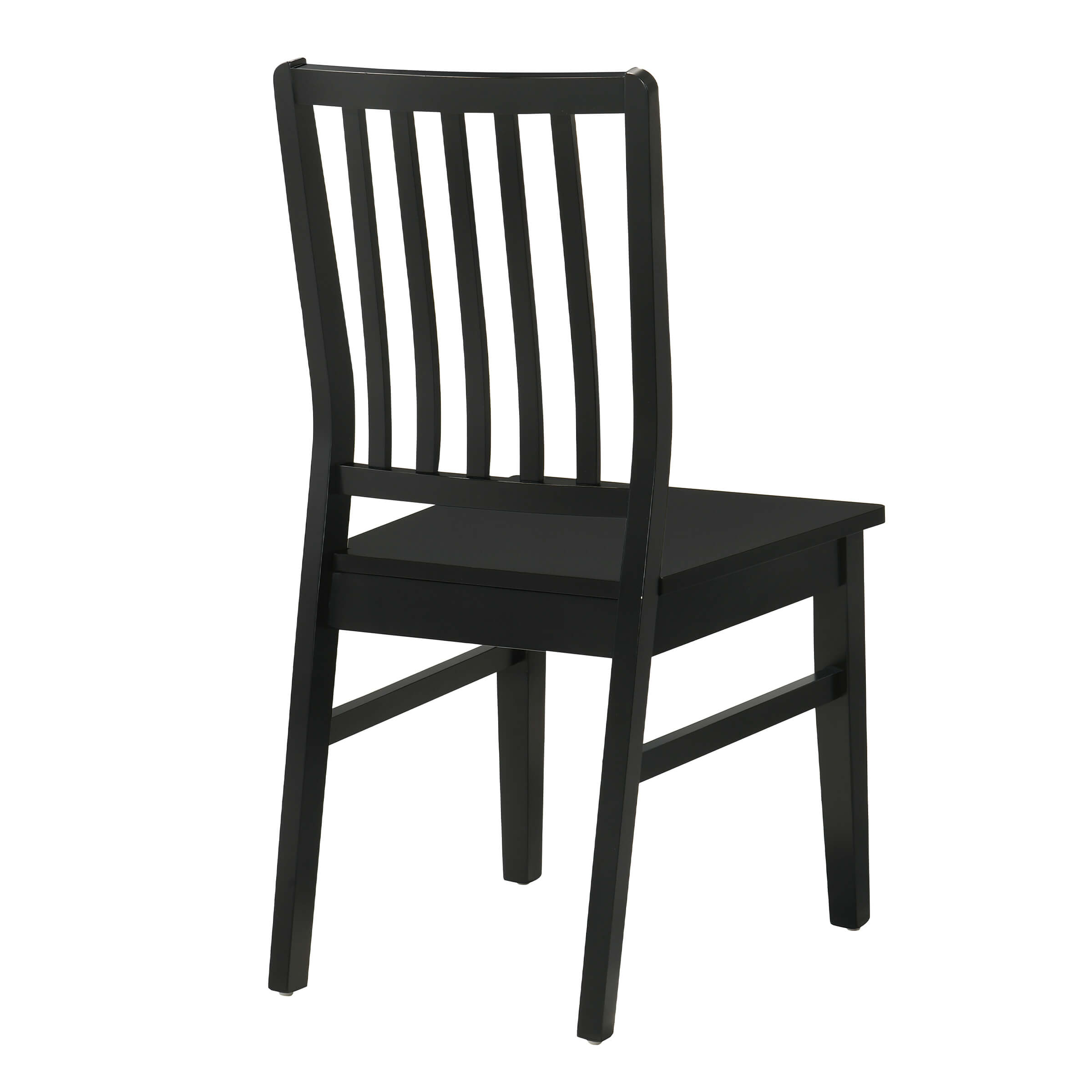 Janoray Farmhouse High Spindle Back Armless Dining Chairs Set of 4 - 0005DC