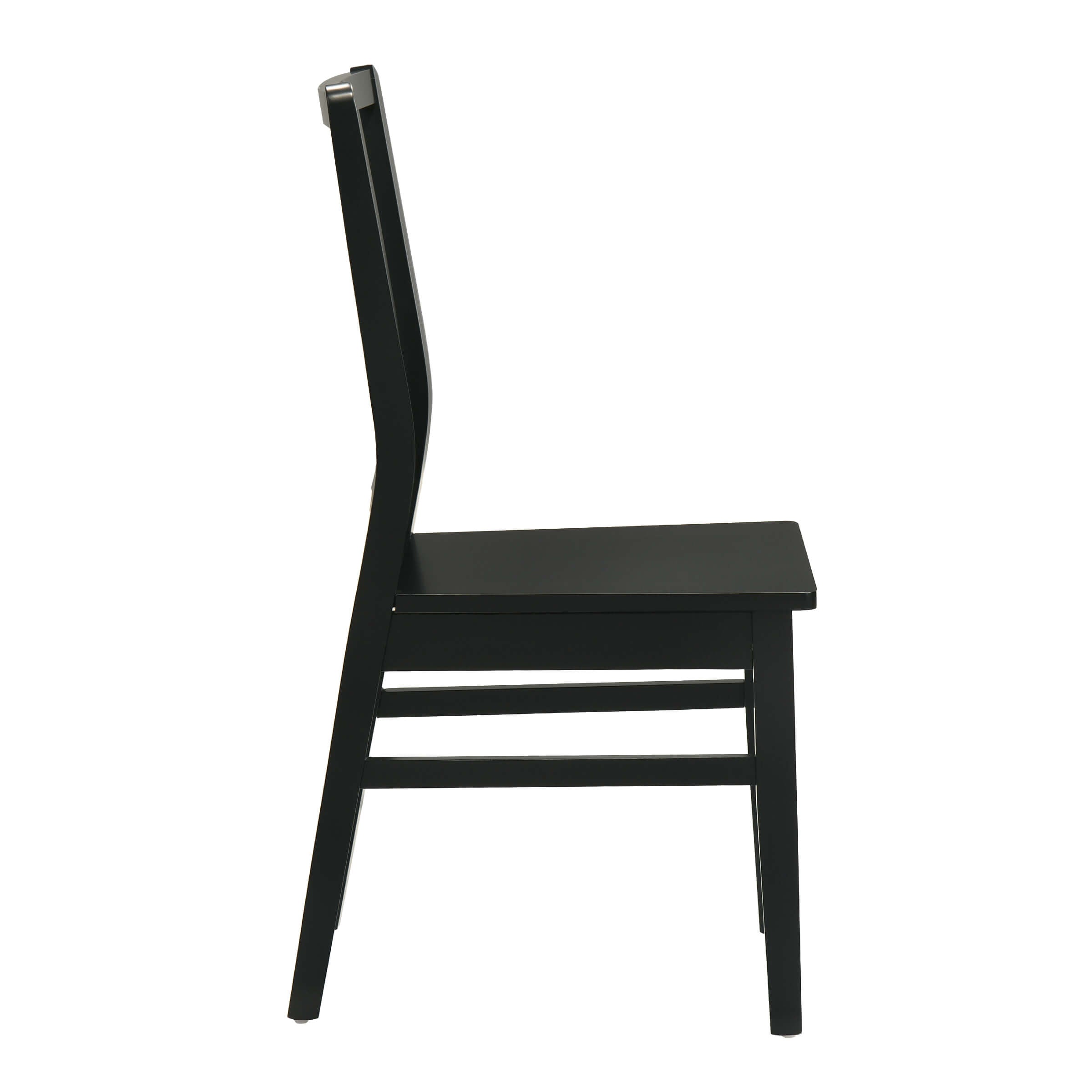 Janoray Farmhouse High Spindle Back Armless Dining Chairs Set of 4 - 0005DC