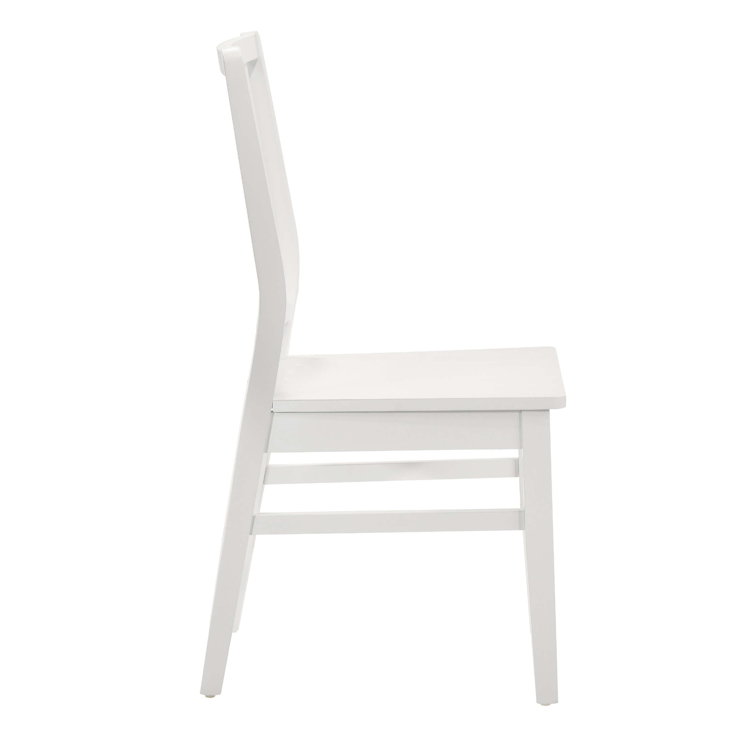 Janoray Farmhouse High Spindle Back Armless Dining Chairs Set of 4 - 0005DC