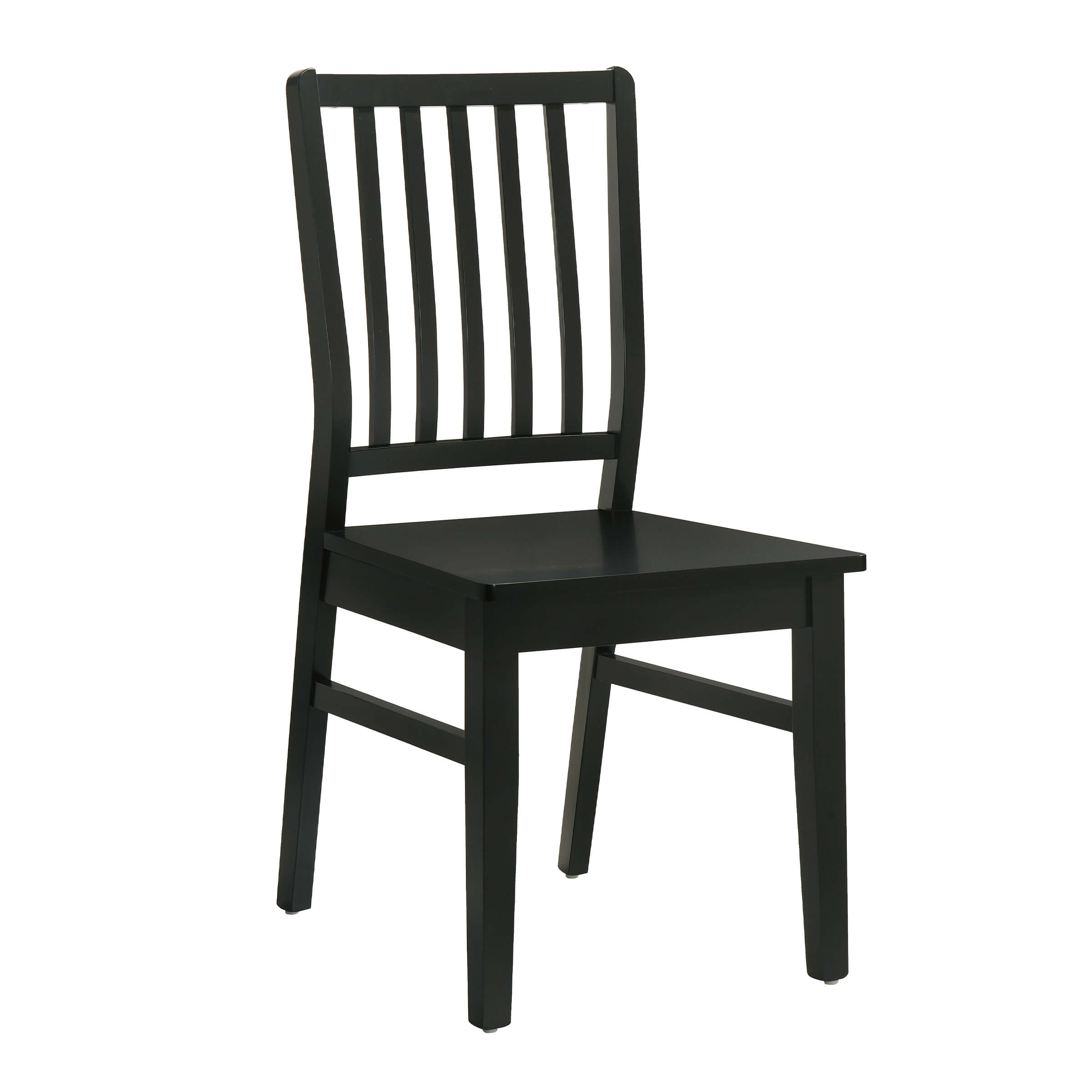 Janoray Farmhouse High Spindle Back Armless Dining Chairs Set of 4 - 0005DC