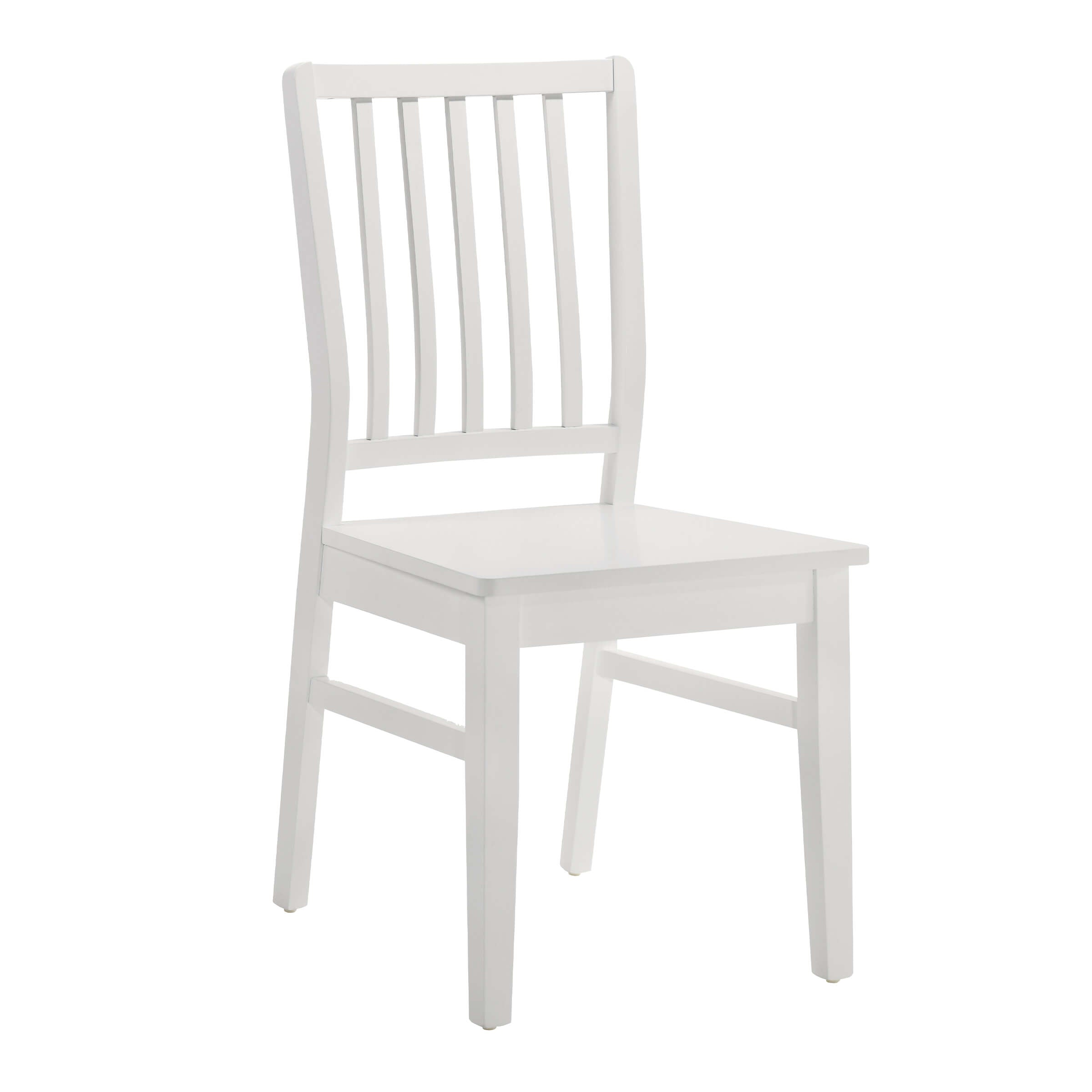 Janoray Farmhouse High Spindle Back Armless Dining Chairs Set of 4 - 0005DC
