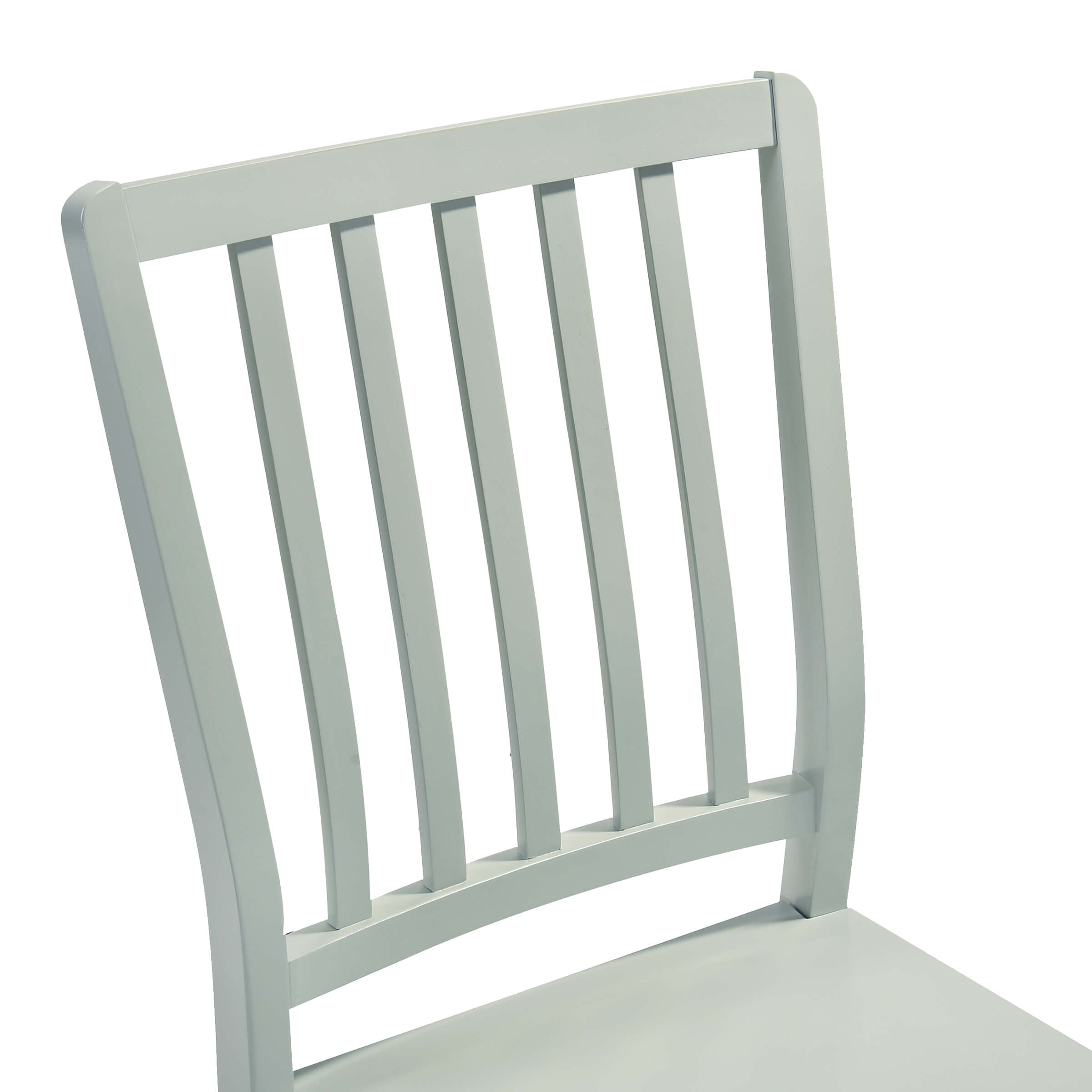 Janoray Farmhouse High Spindle Back Armless Dining Chairs Set of 4 - 0005DC