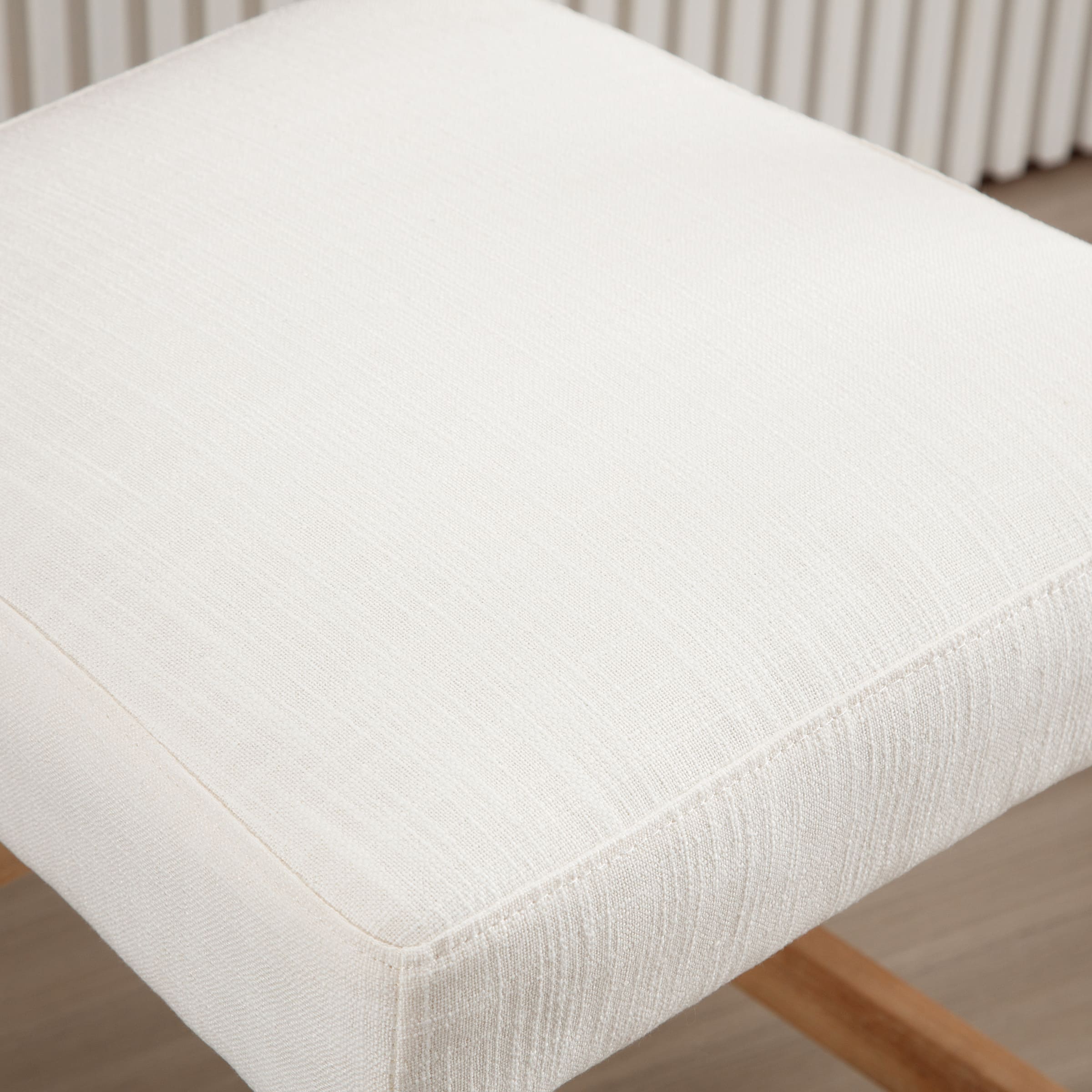 Janoray Farmhouse Upholstered Counter Stools Set of 2 - 57472CS