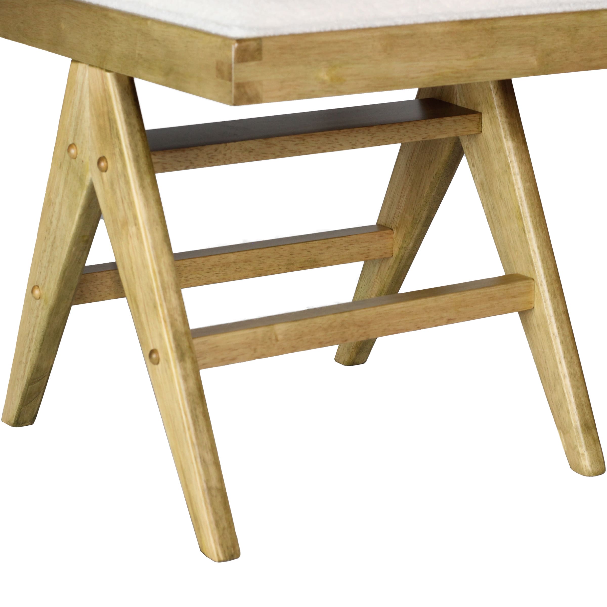 Janoray Farmhouse Wood Dining Chairs Set of 2 - 00009DC