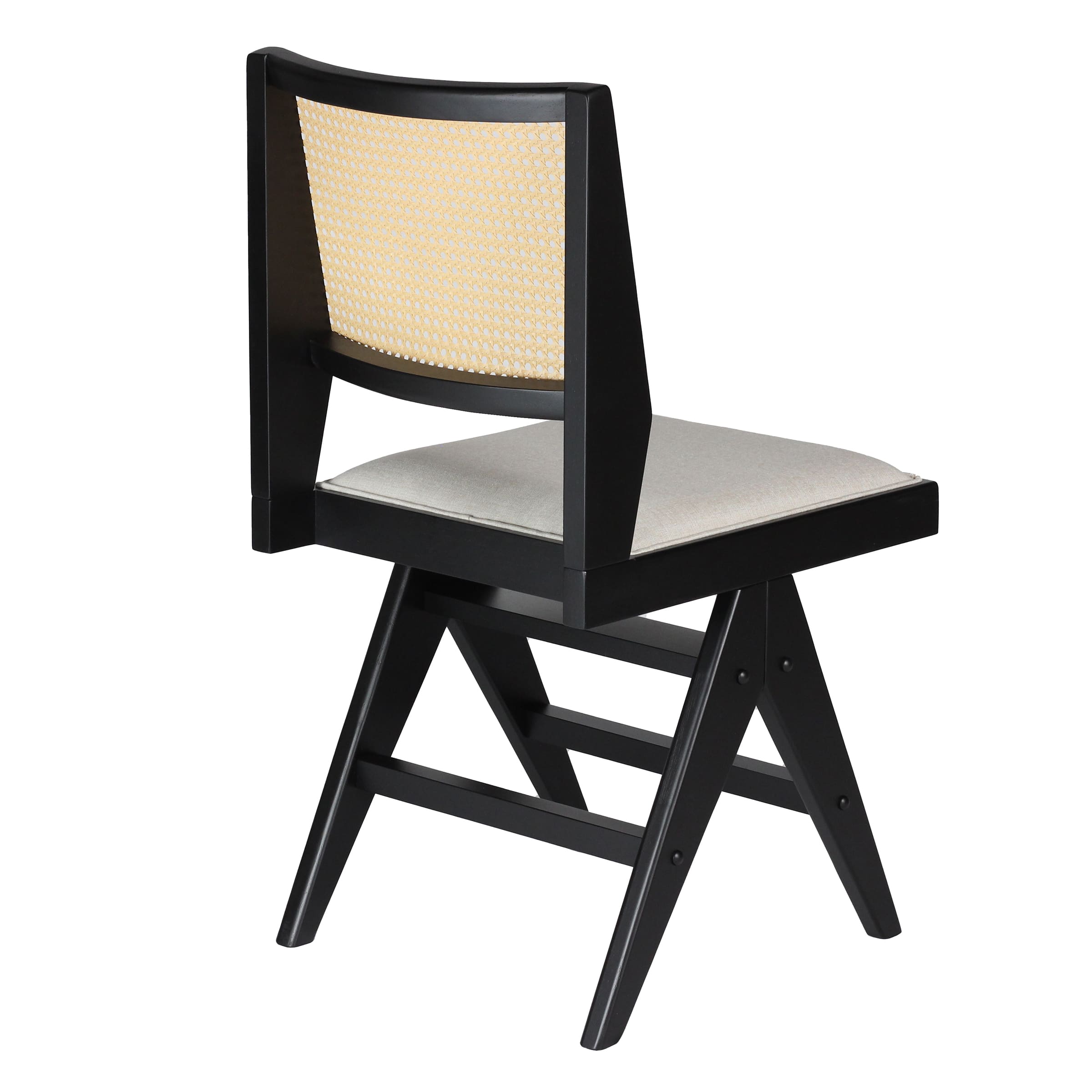 Janoray Farmhouse Wood Dining Chairs Set of 2 - 00009DC