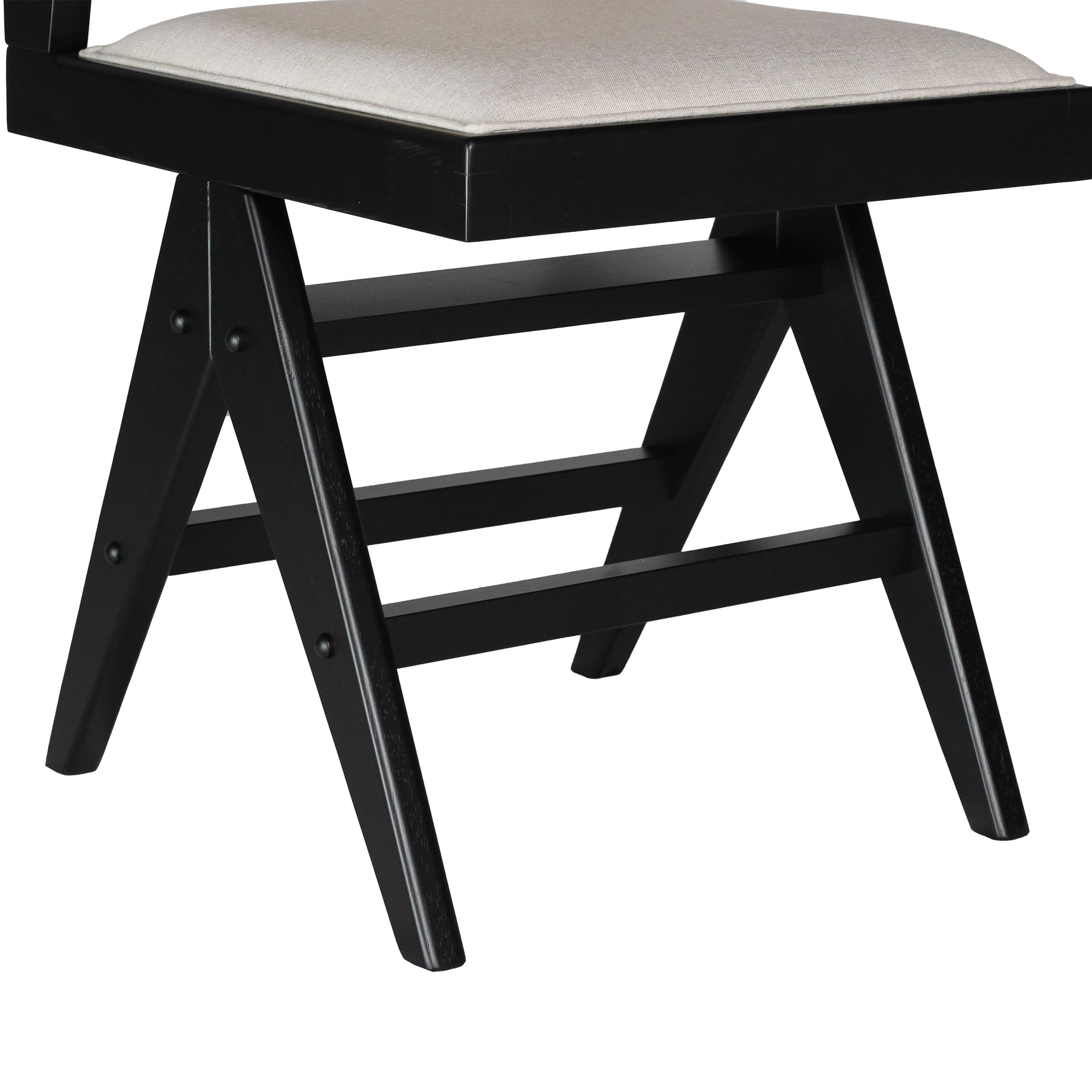 Janoray Farmhouse Wood Dining Chairs Set of 2 - 00009DC