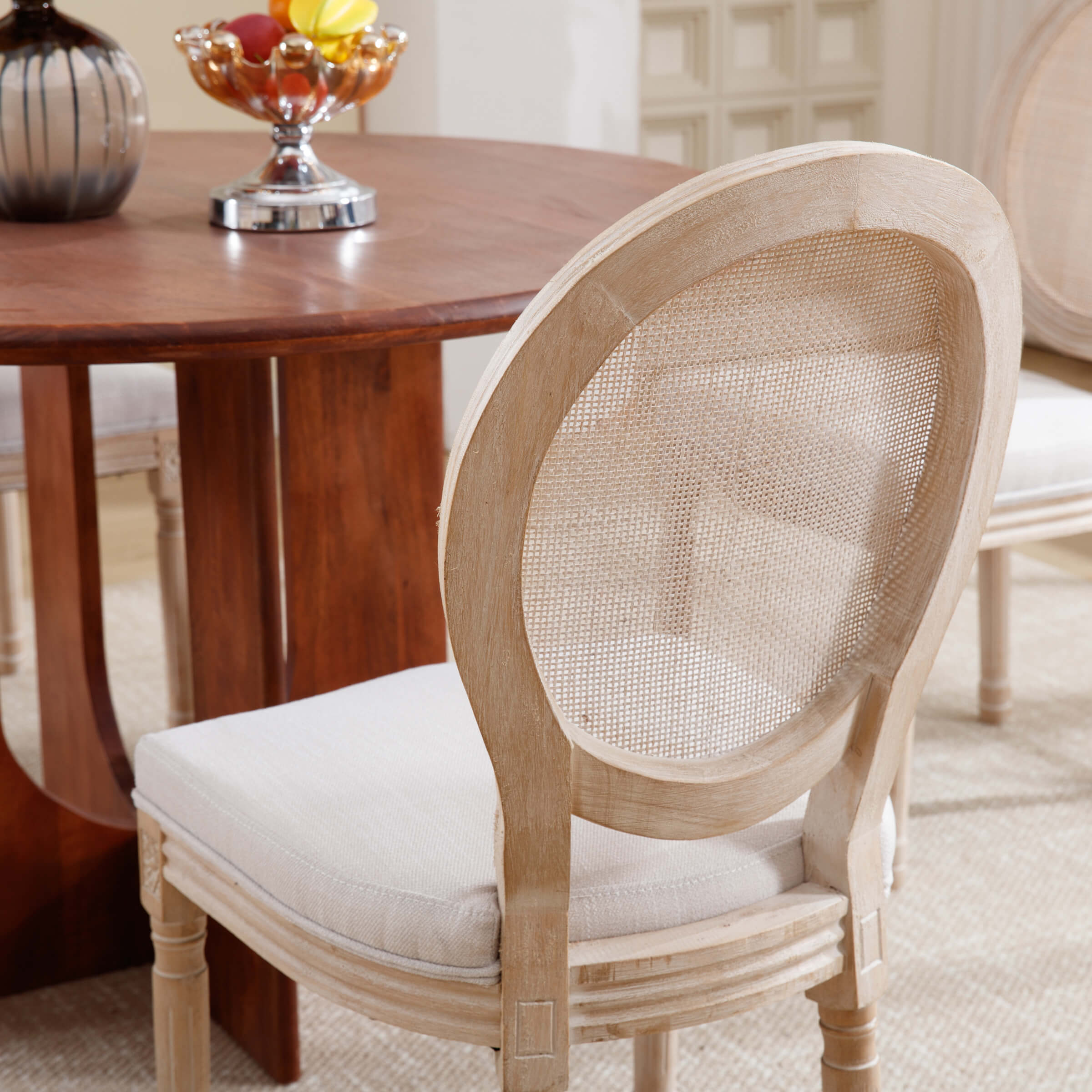 Janoray Classic French Dining Chairs Set of 2-7105DC