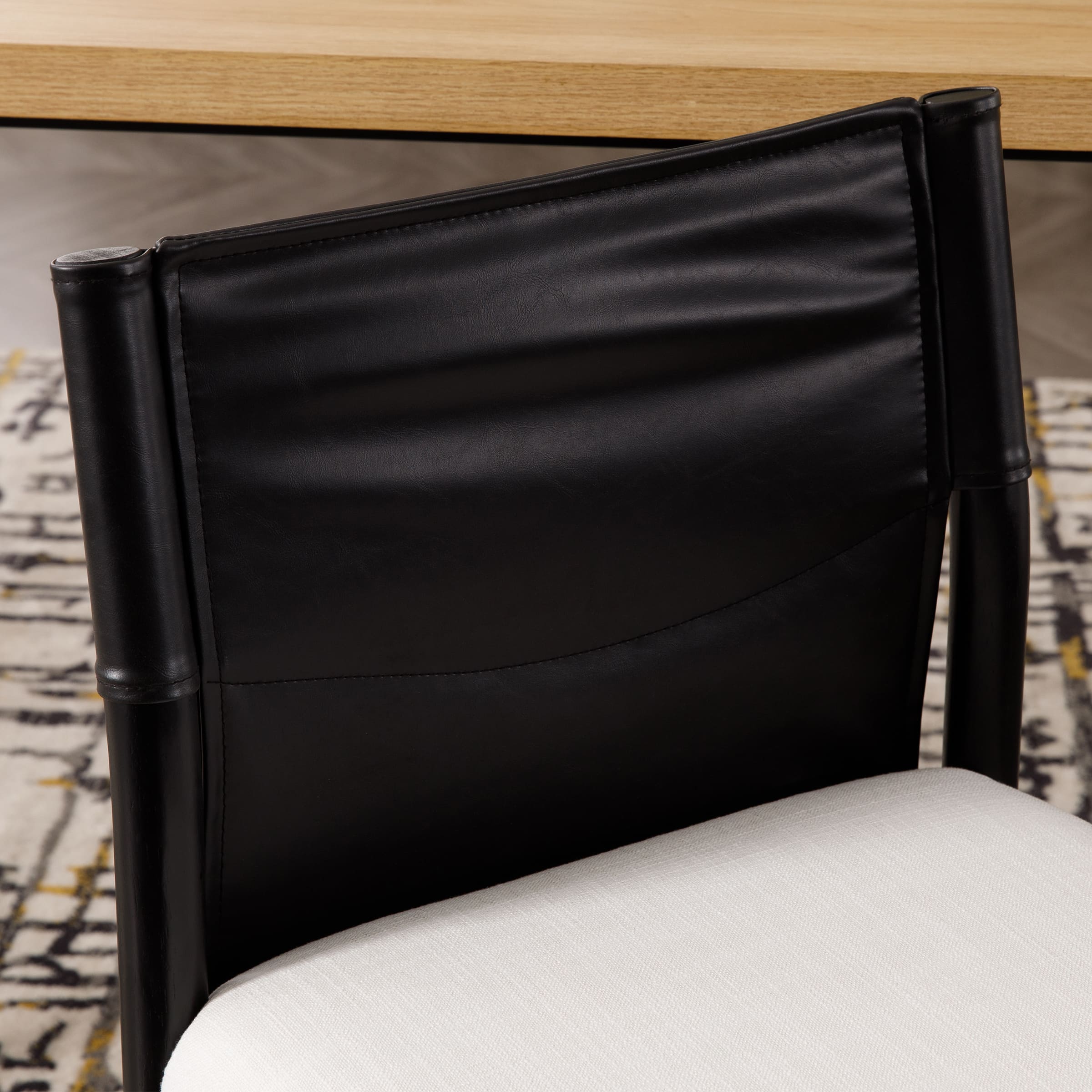 EALSON Mid-Century Armless Dining Chairs Set of 2 - 10040DC