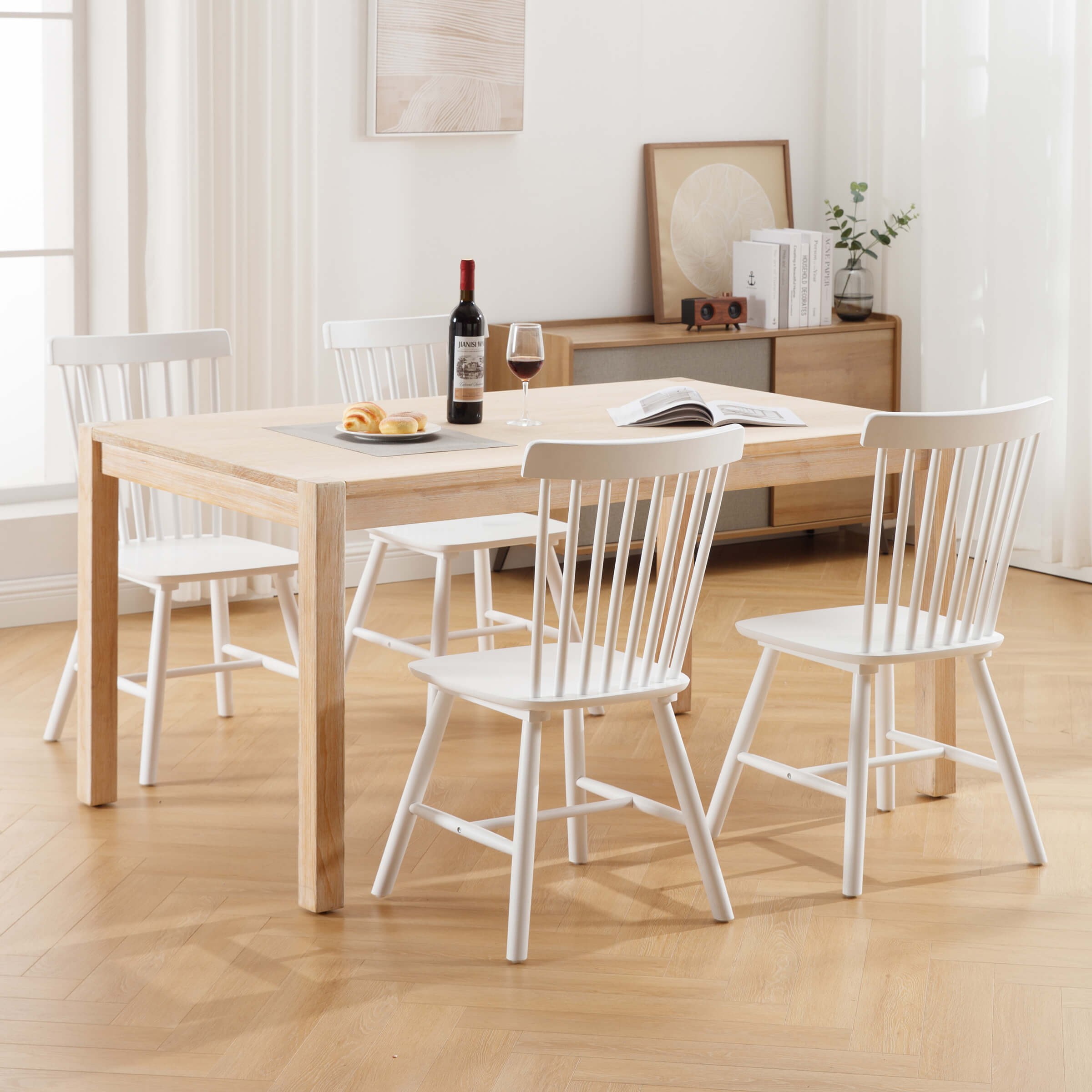 Janoray Wooden Windsor Dining Chairs - DC03DC