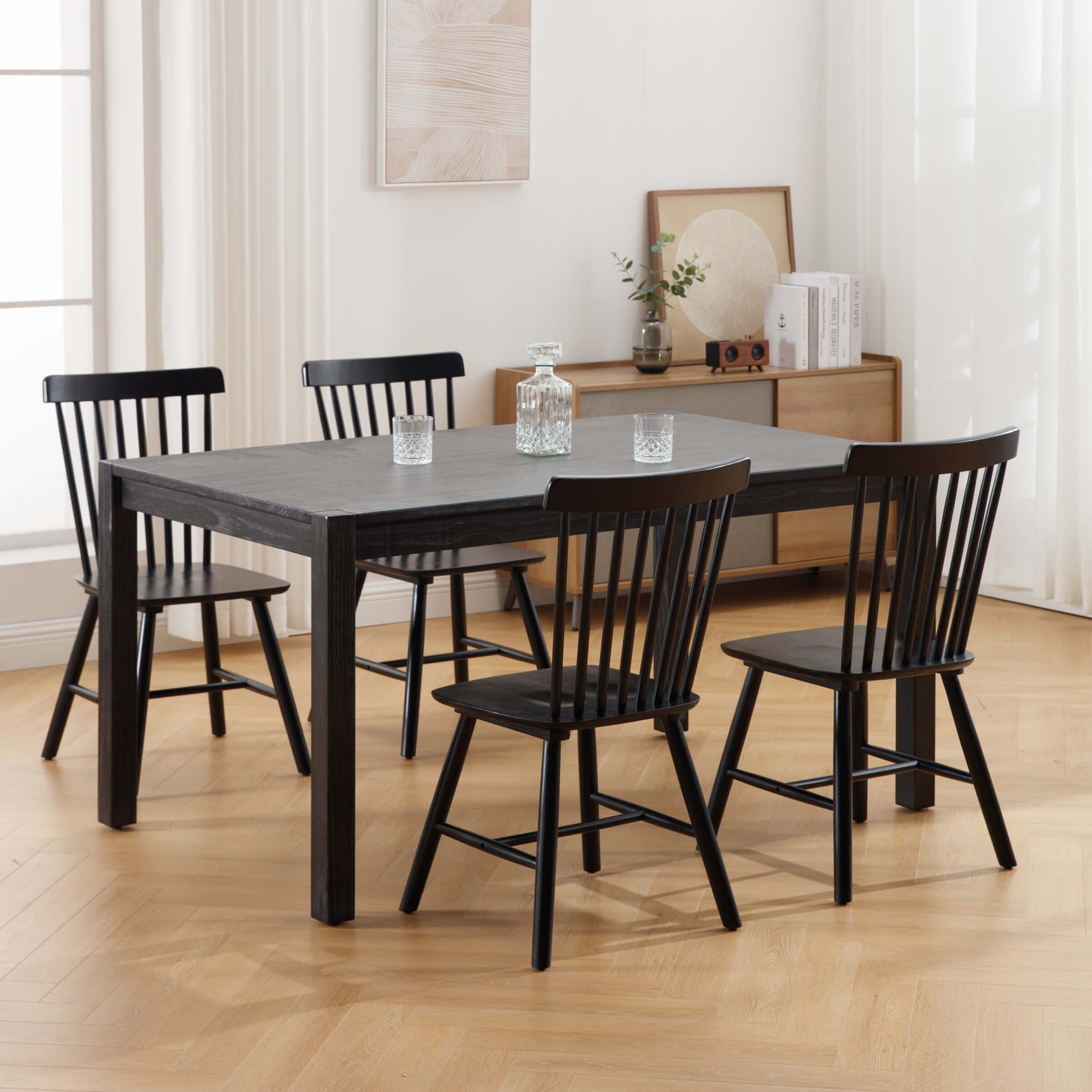 Janoray Wooden Windsor Dining Chairs - DC03DC