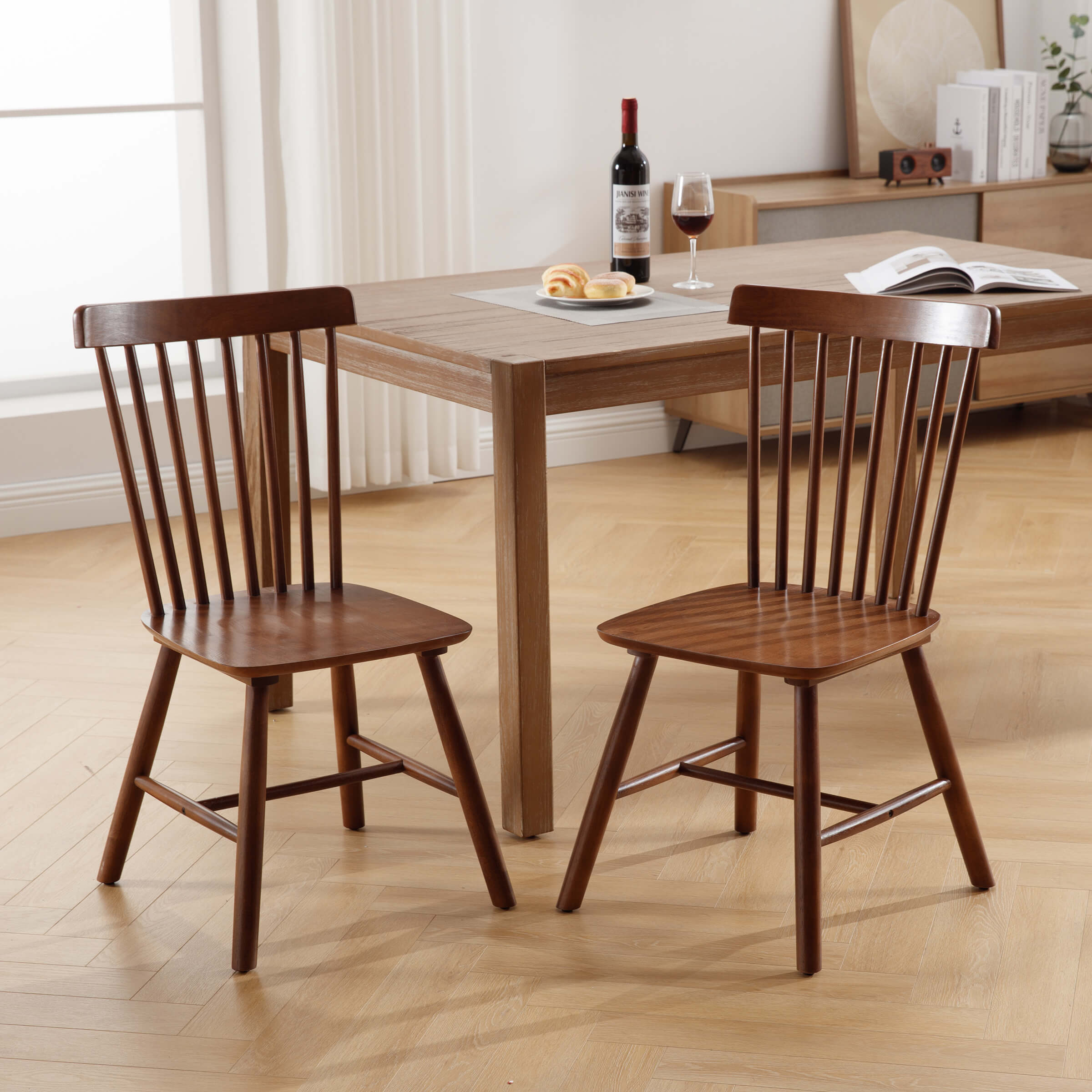 Janoray Wooden Windsor Dining Chairs - DC03DC