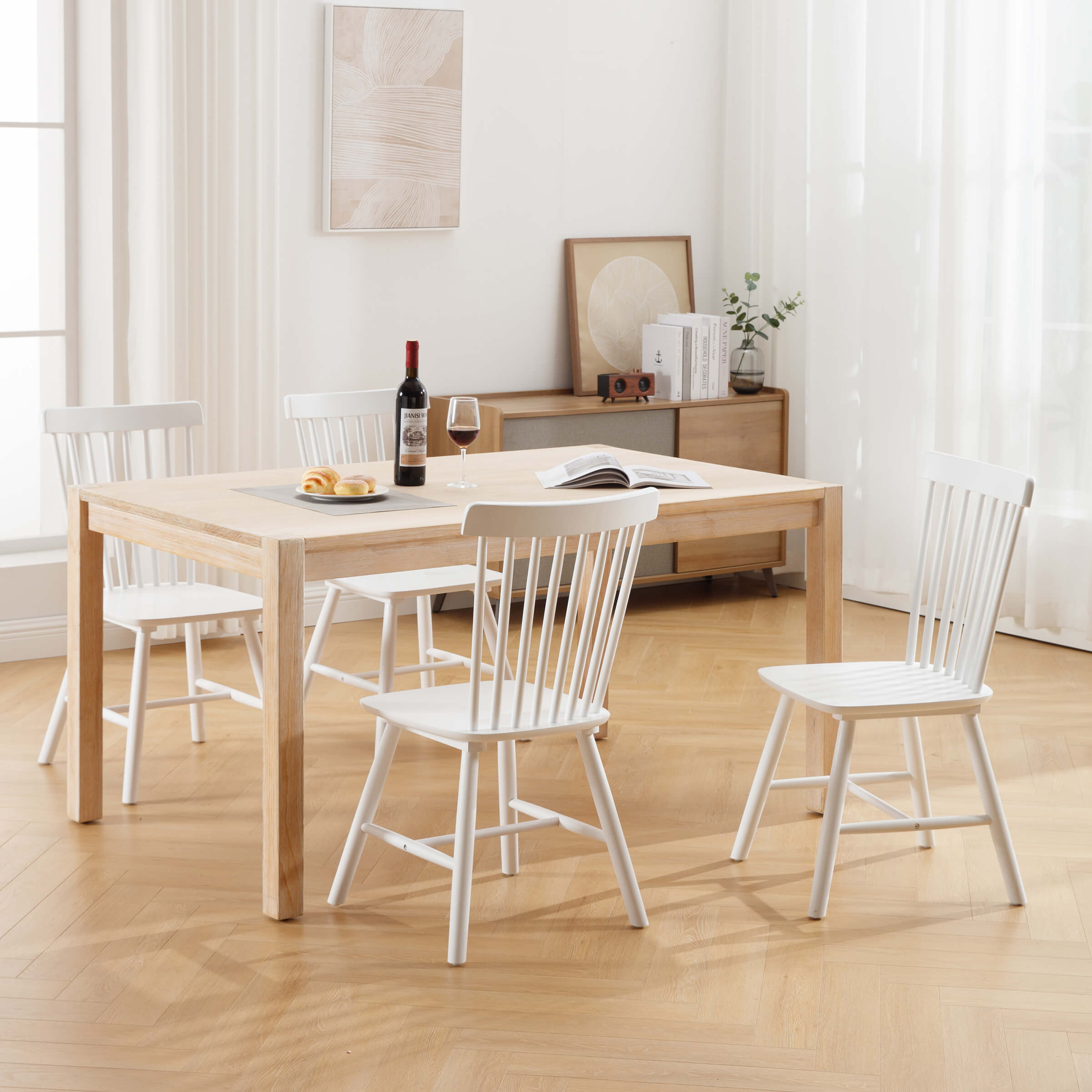 Janoray Wooden Windsor Dining Chairs - DC03DC