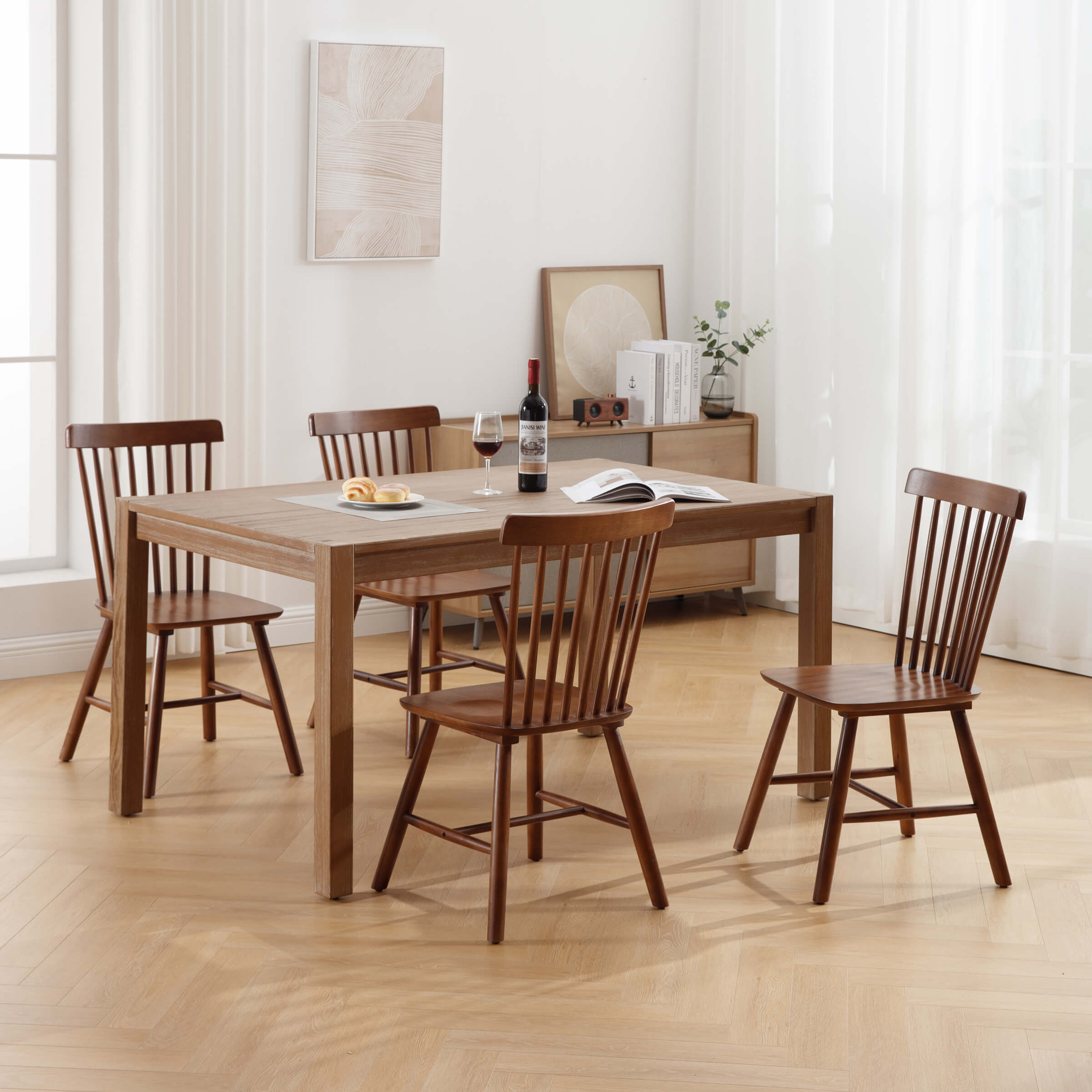 Janoray Wooden Windsor Dining Chairs - DC03DC