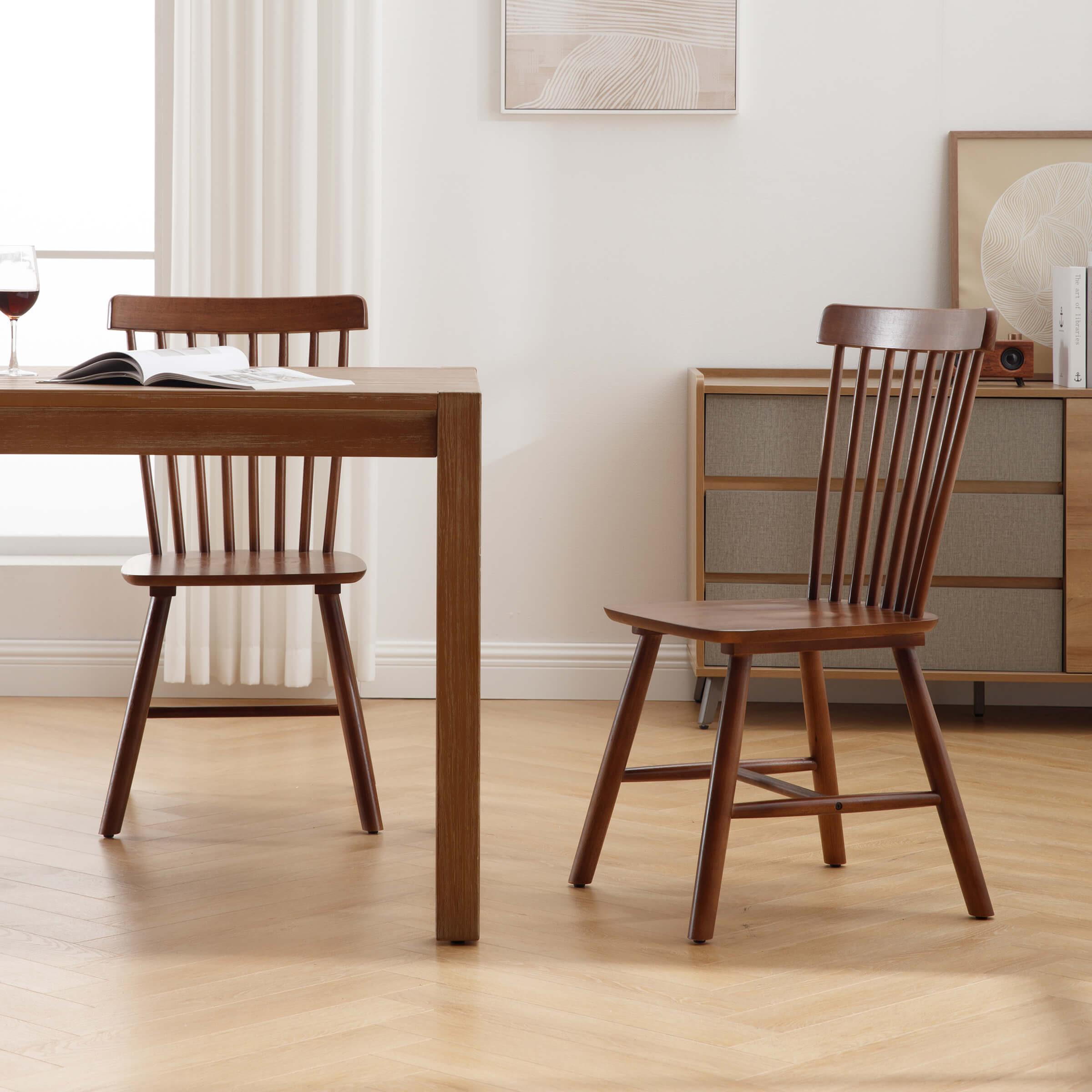 Janoray Wooden Windsor Dining Chairs - DC03DC