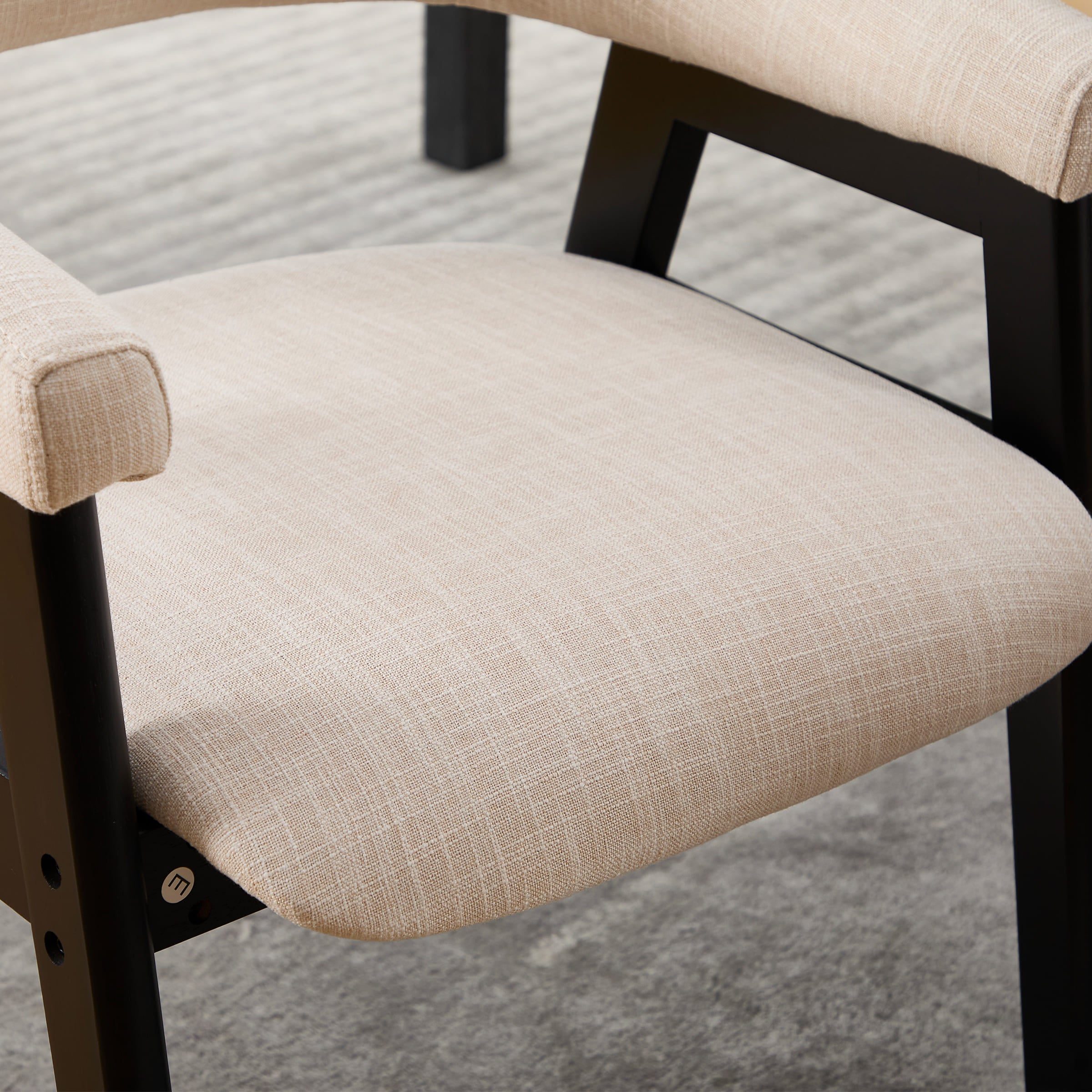 Janoray Open Back Barrel Dining Chairs Set of 2 - 2230DC