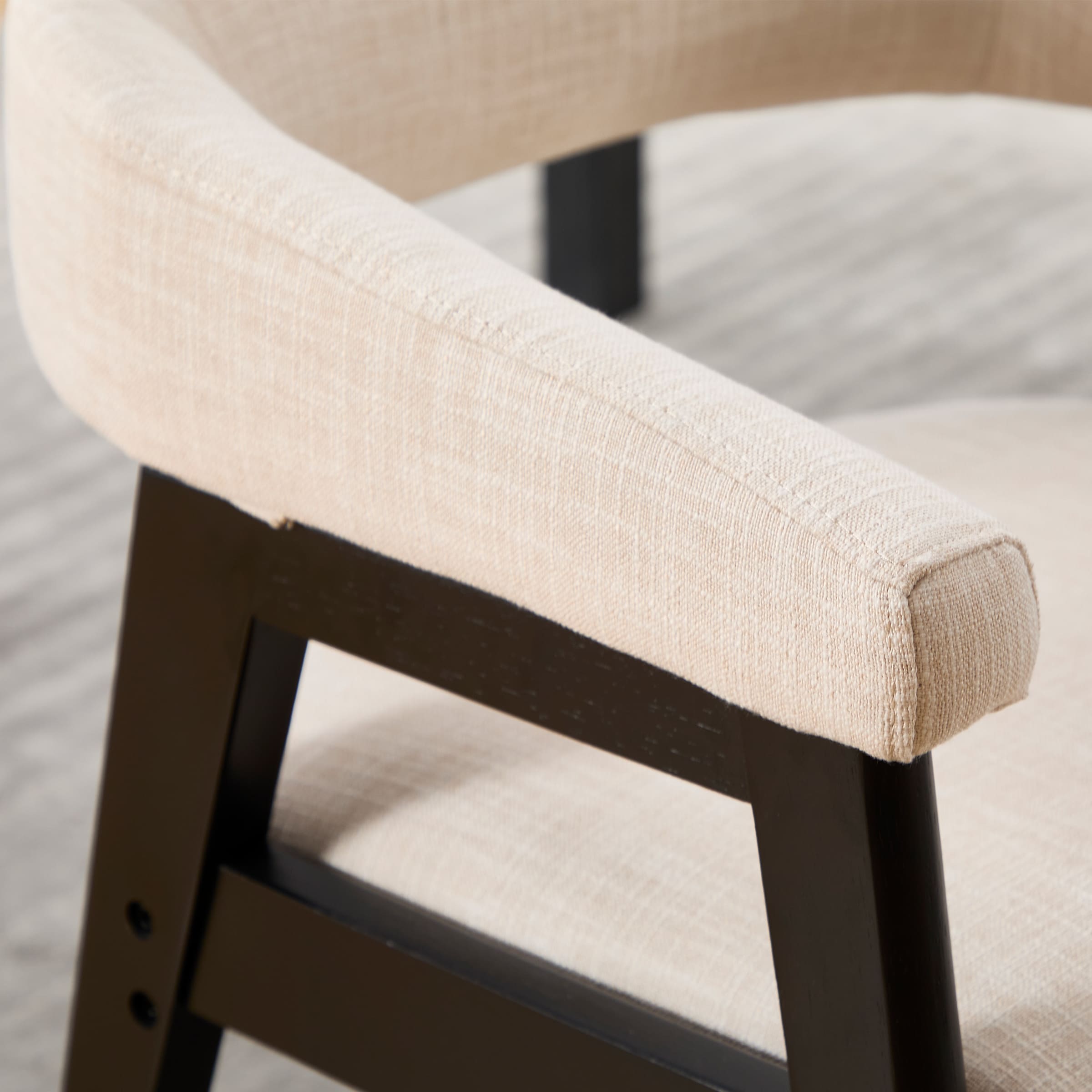 Janoray Open Back Barrel Dining Chairs Set of 2 - 2230DC