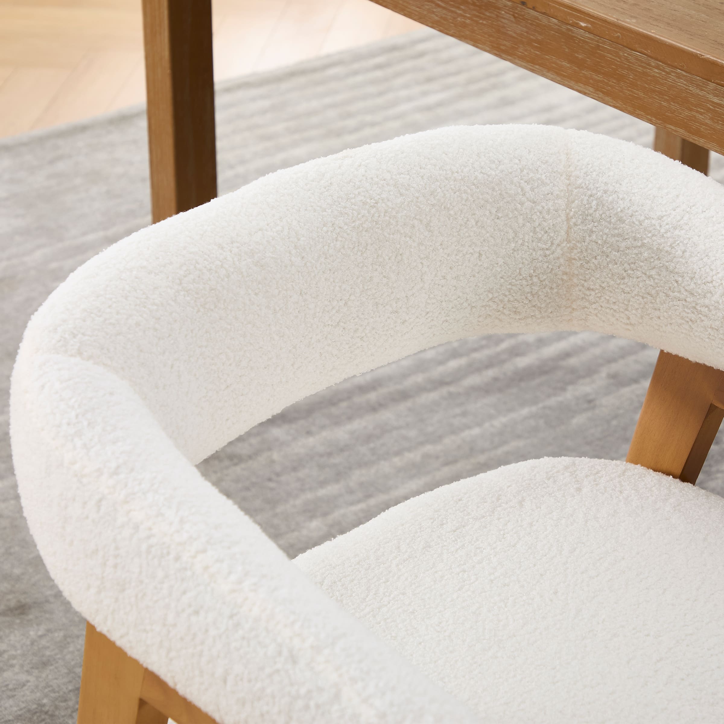 Janoray Open Back Barrel Dining Chairs Set of 2 - 2230DC