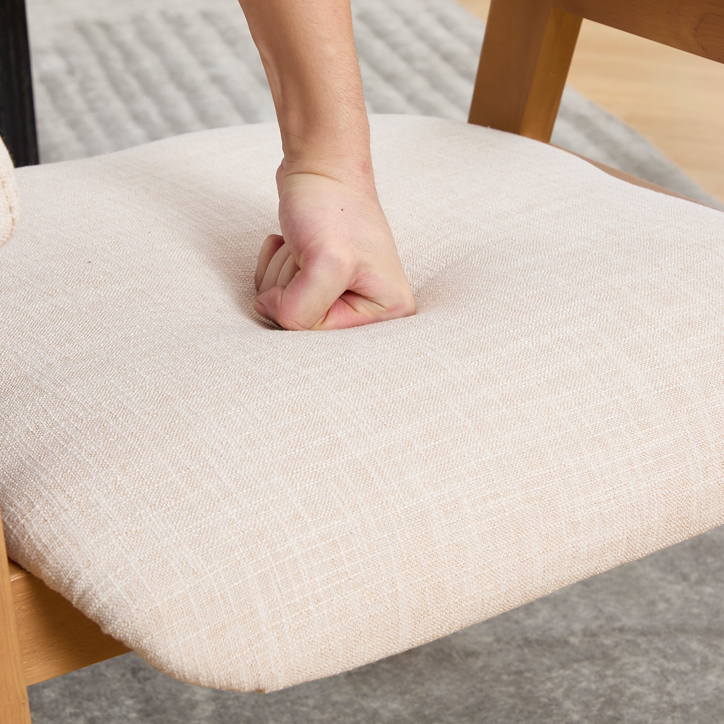 Janoray Open Back Barrel Dining Chairs Set of 2 - 2230DC