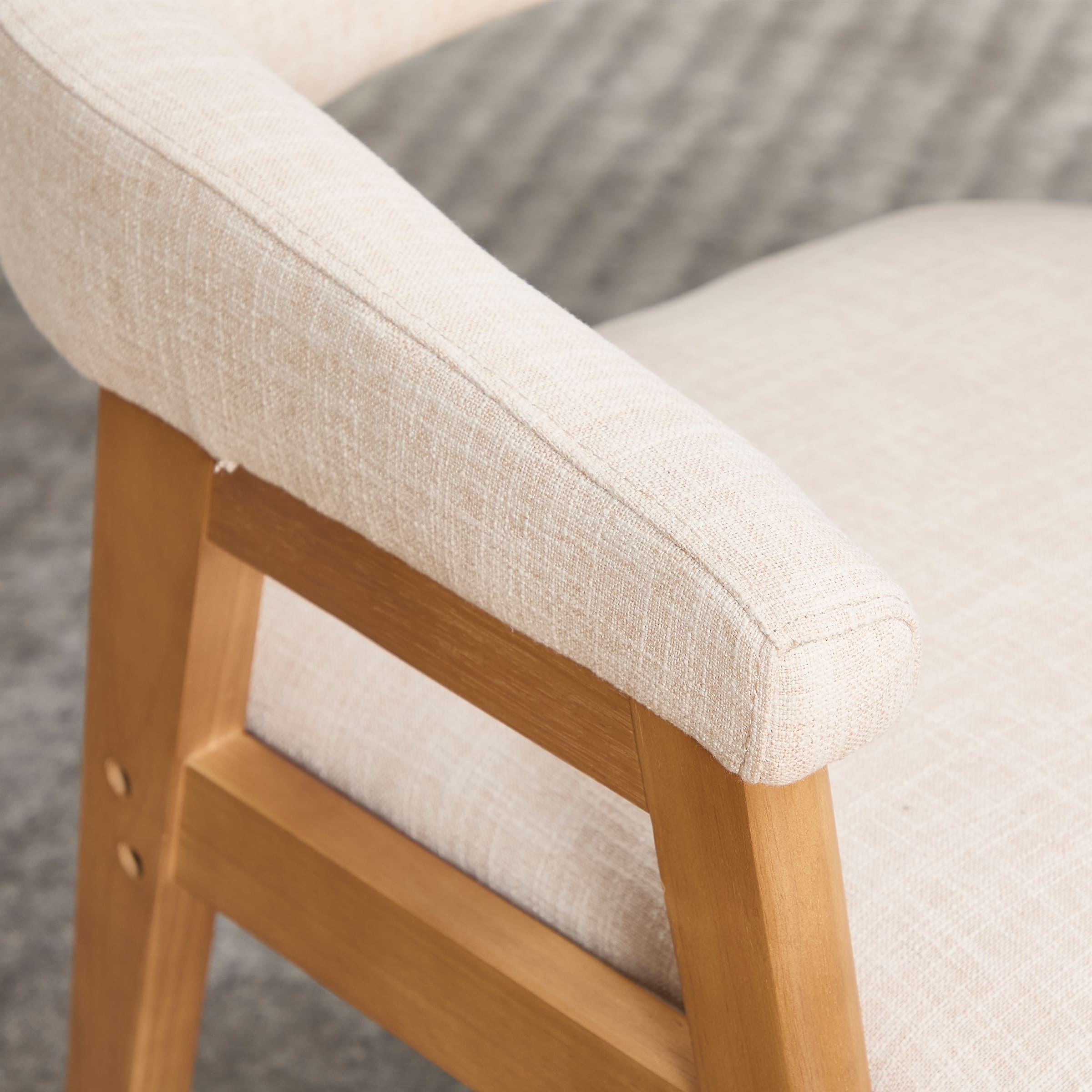 Janoray Open Back Barrel Dining Chairs Set of 2 - 2230DC