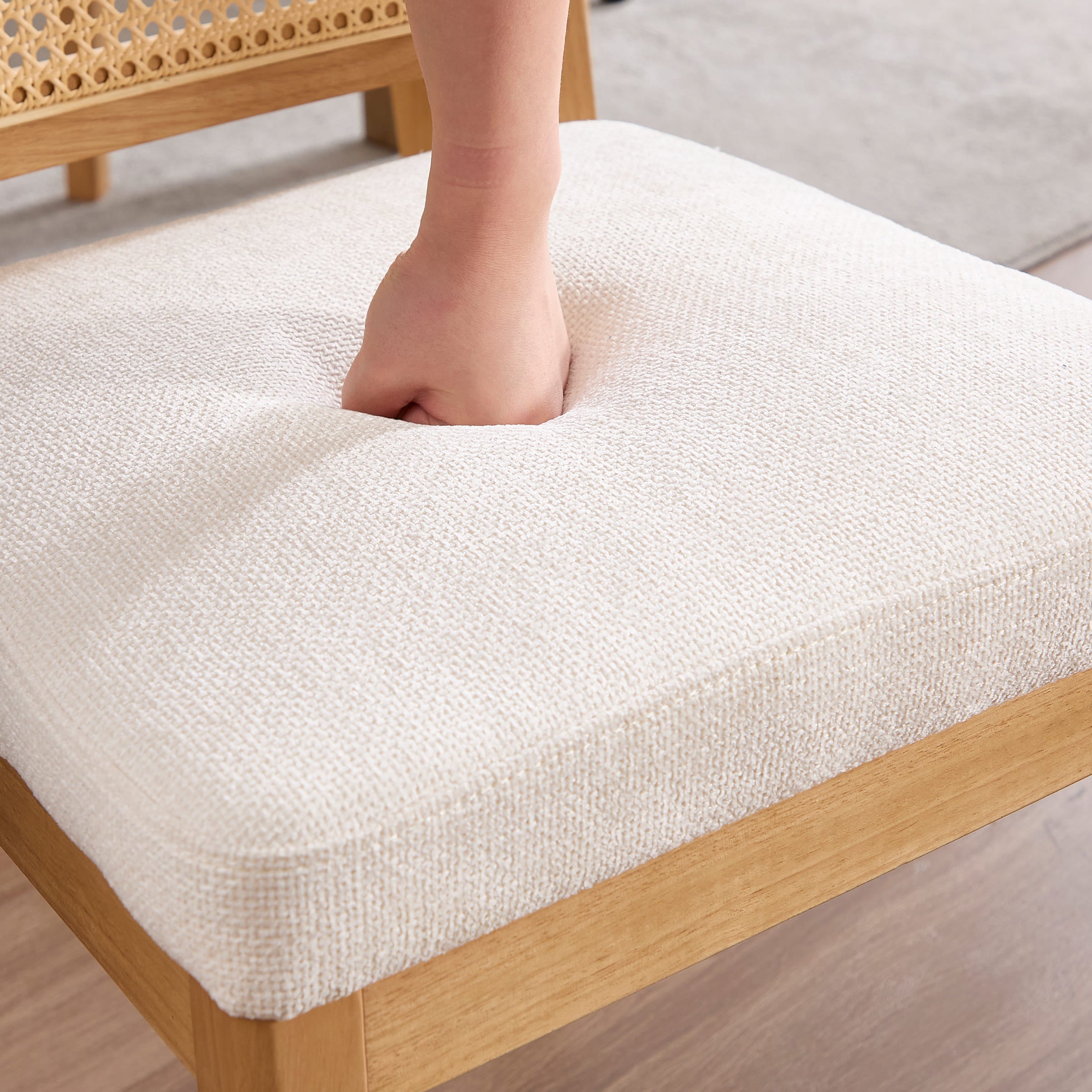 Janoray Rattan Back Dining Chairs Set of 2 - 3233DC