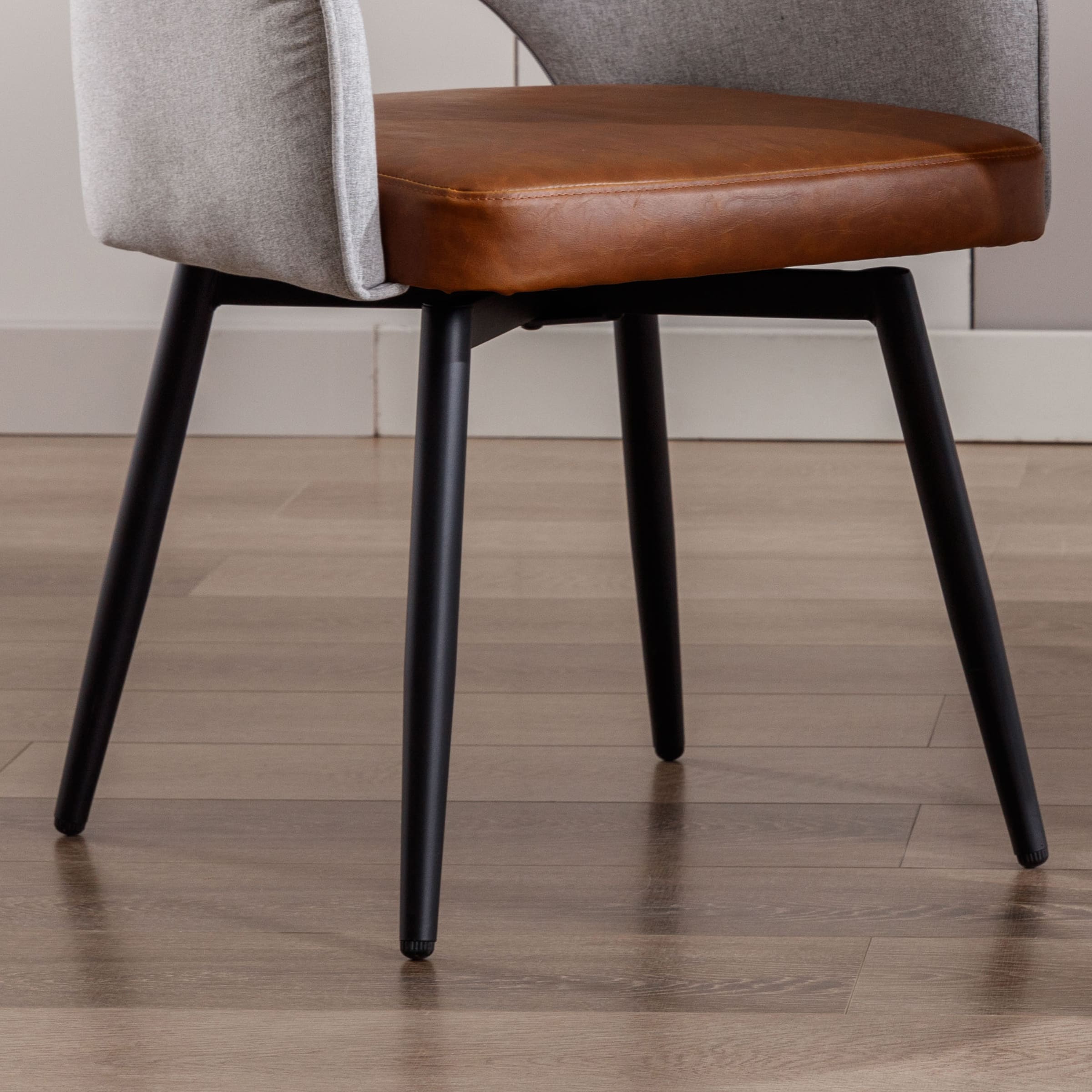 Janoray Swivel Kitchen Dining Chairs Set of 2 - 19027DC