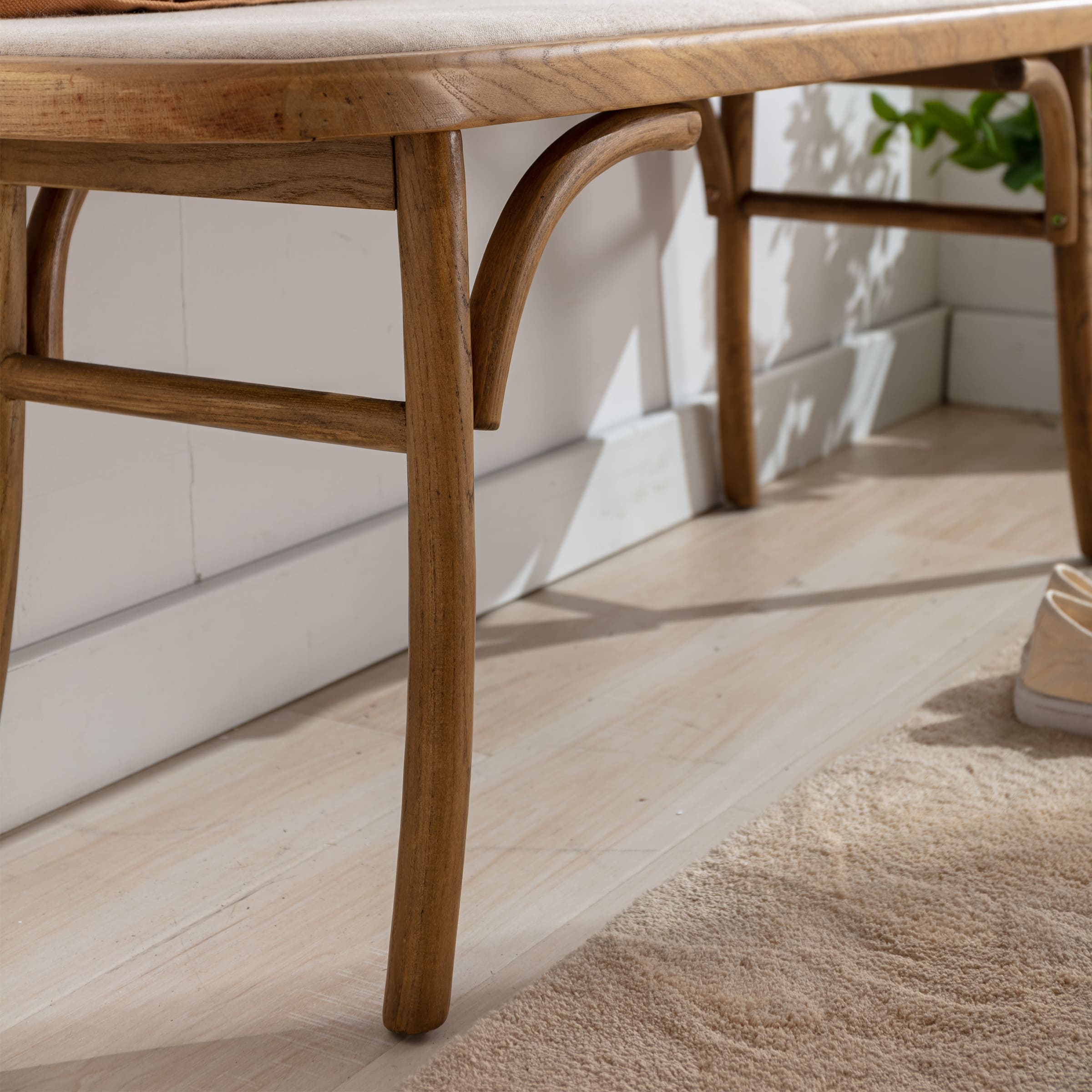 Janoray Wood Dining Bench for Entryway - 1972BH