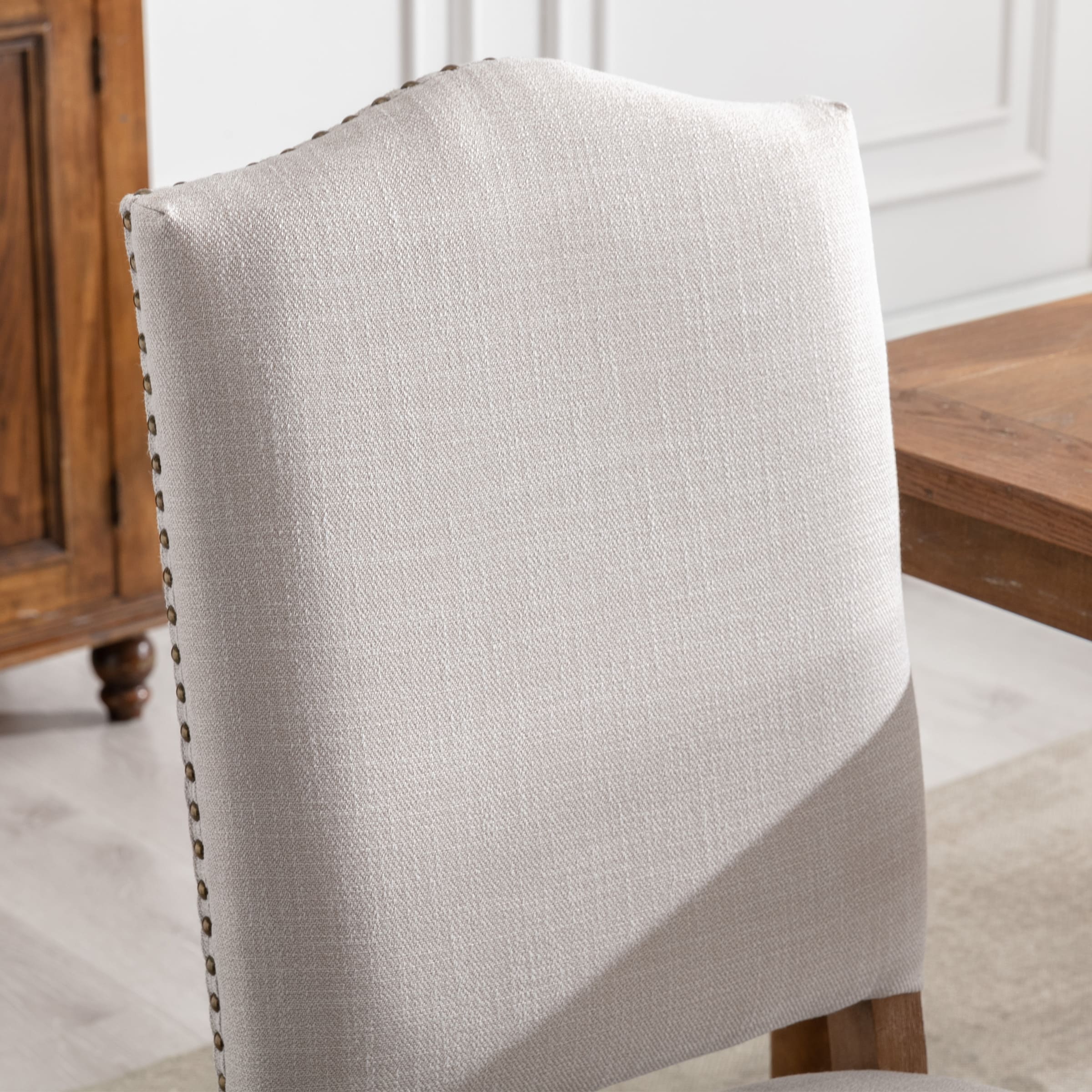 Janoray Wood High Back Dining Chairs Set of 2 - 1845DC & 10036DC