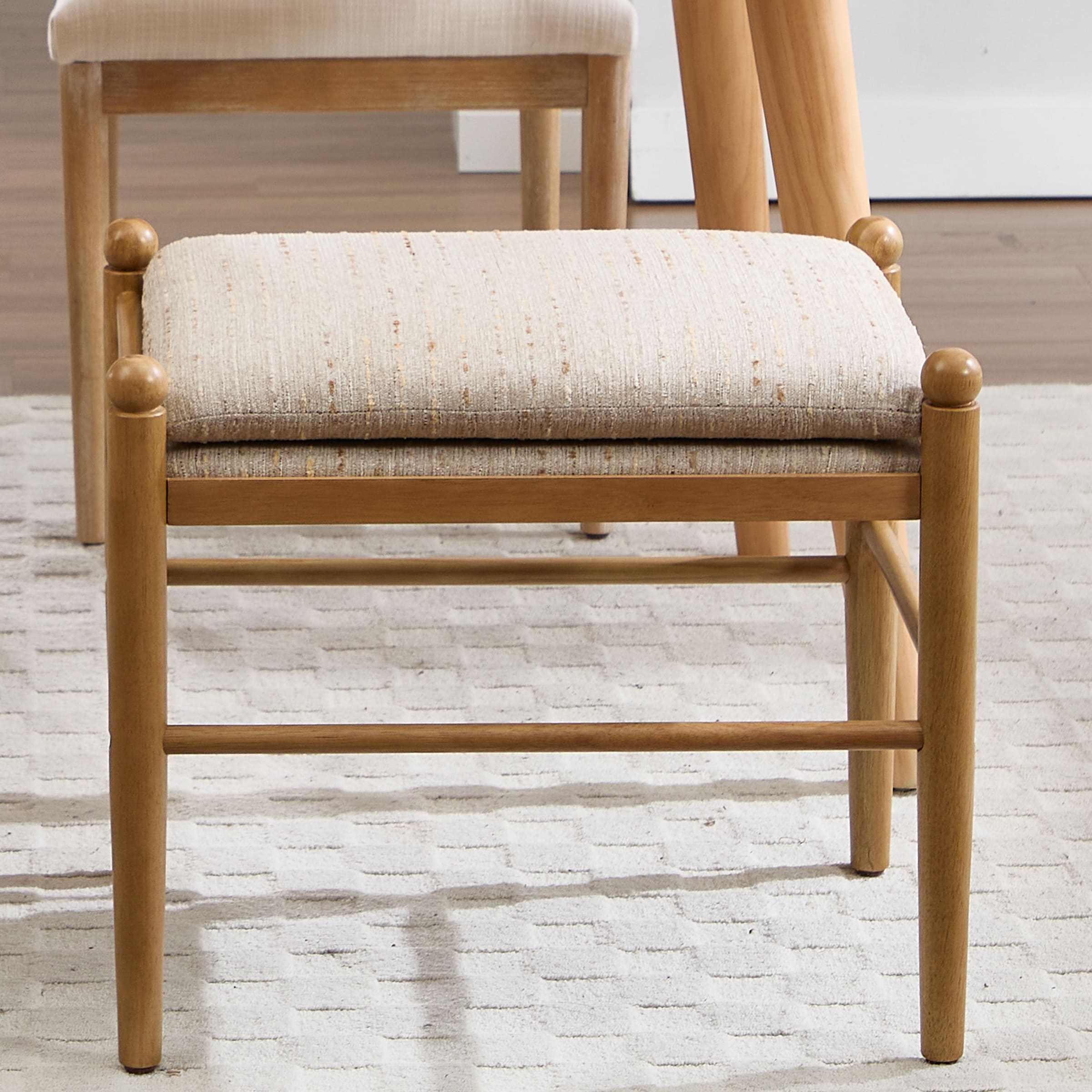 EALSON 19 Inch Backless Ottoman 1 PCS - XX002OT