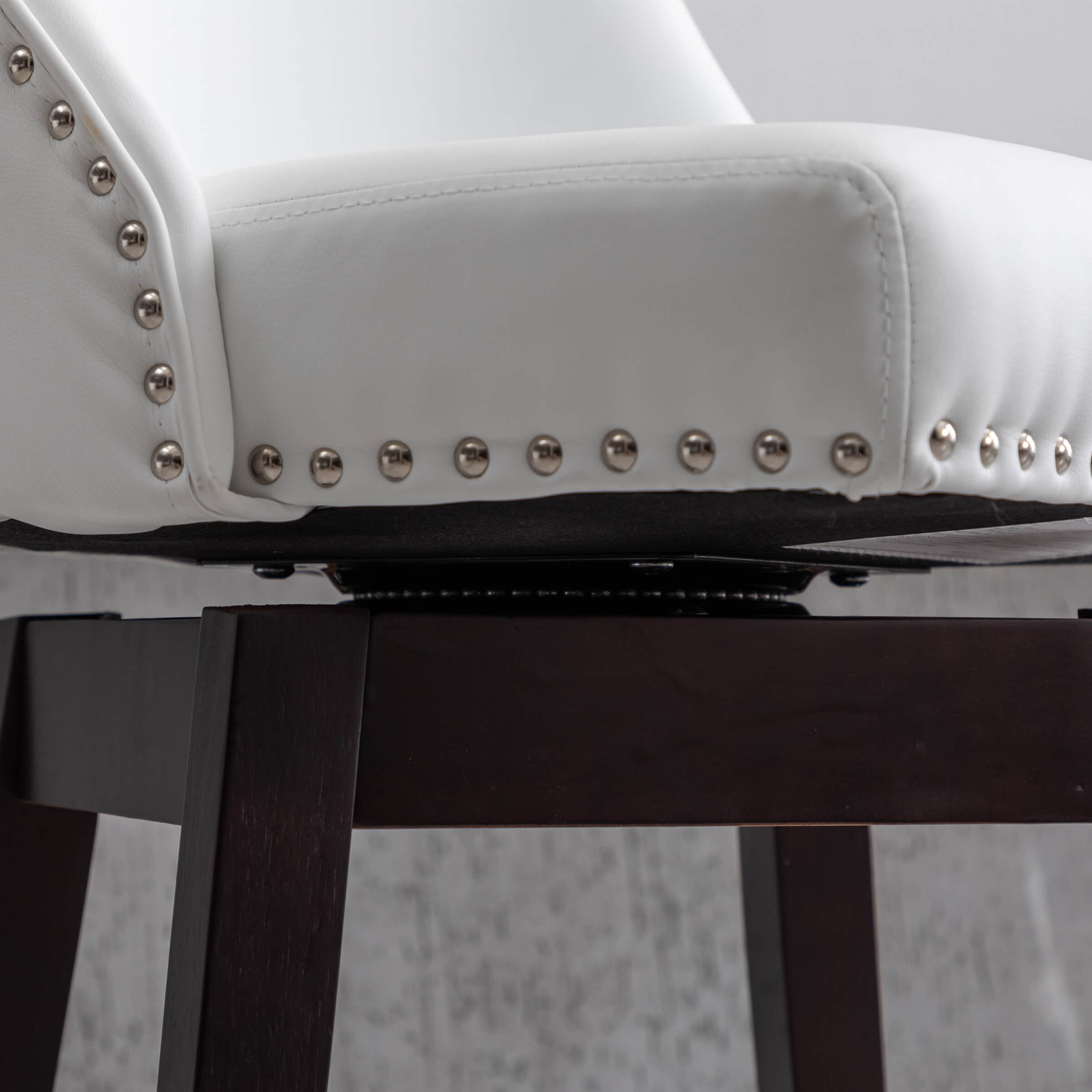 Kmax 27.5"H Mid-Century Counter Swivel Bar Stools - 6017