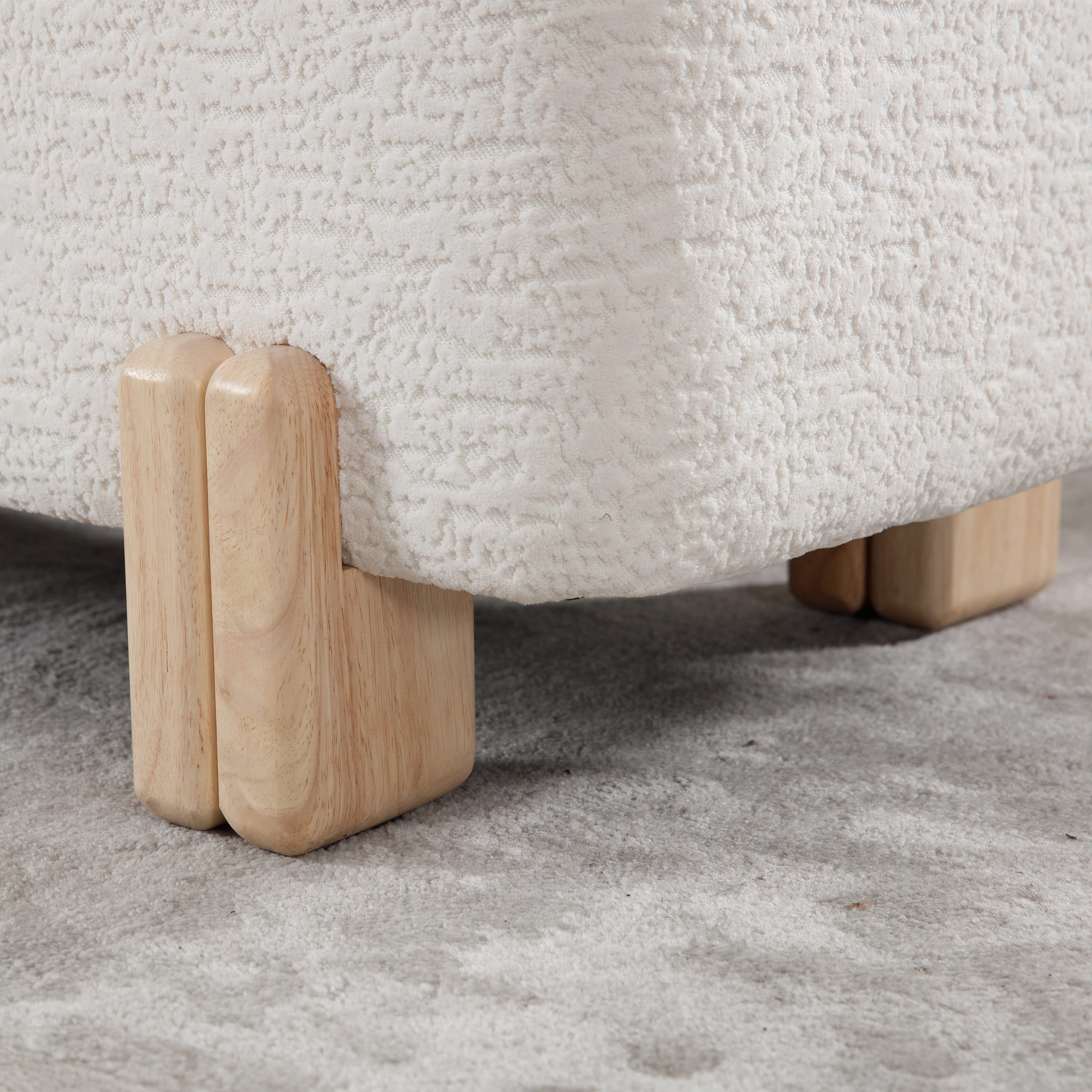 ROCITY 45" Rectangle Storage Bench Entryway Bench - 2632BH