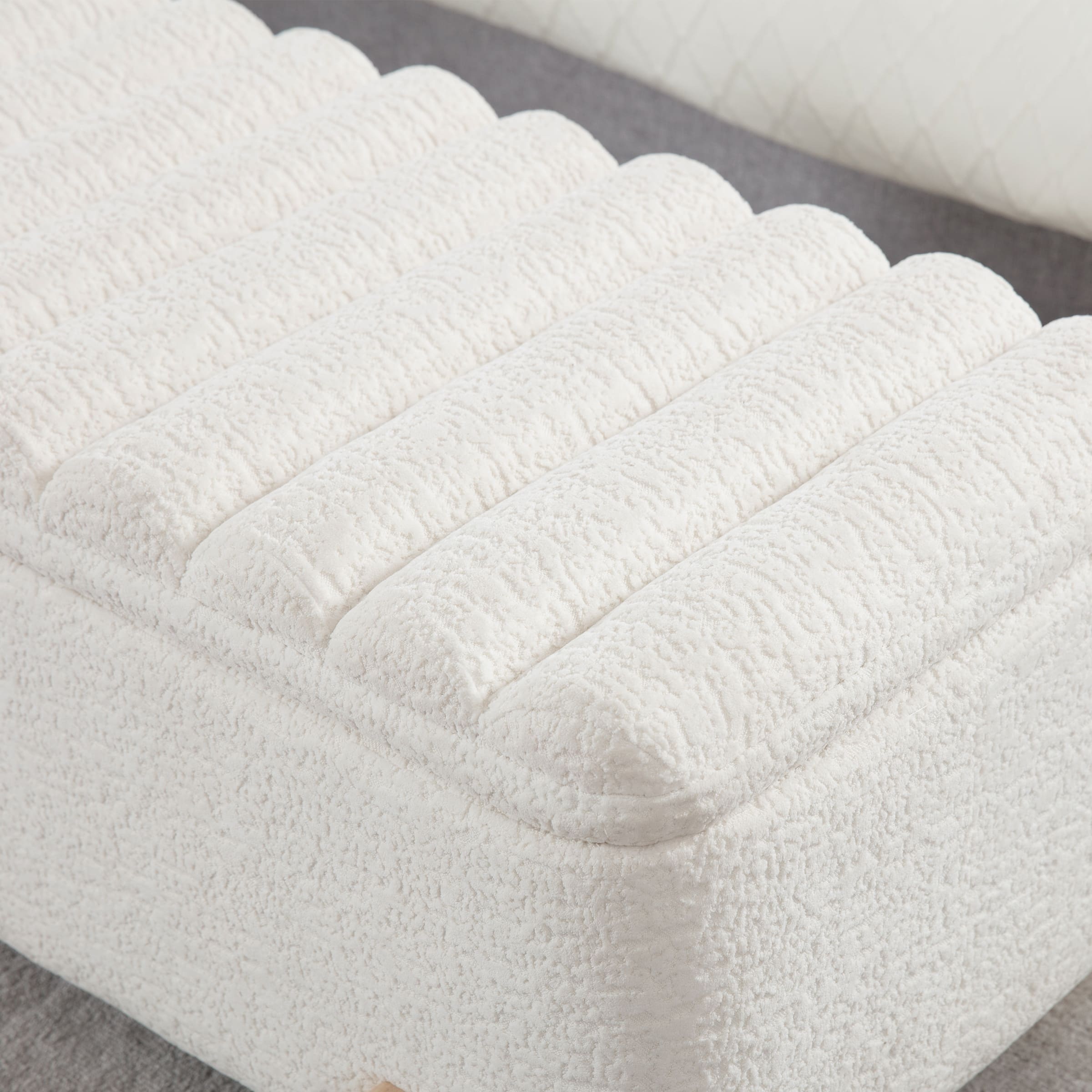 ROCITY 45" Rectangle Storage Bench Entryway Bench - 2632BH