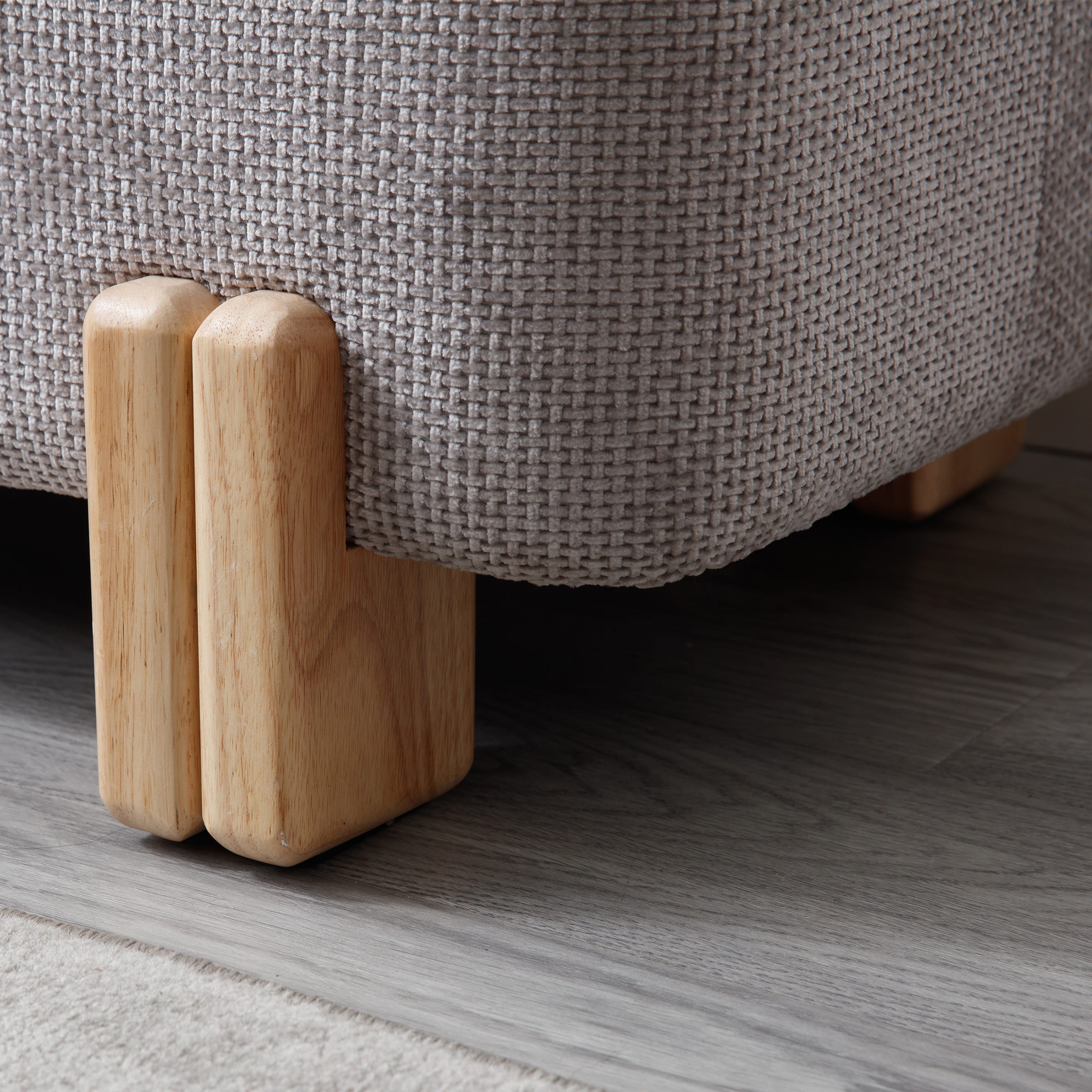 ROCITY 45" Rectangle Storage Bench Entryway Bench - 2632BH