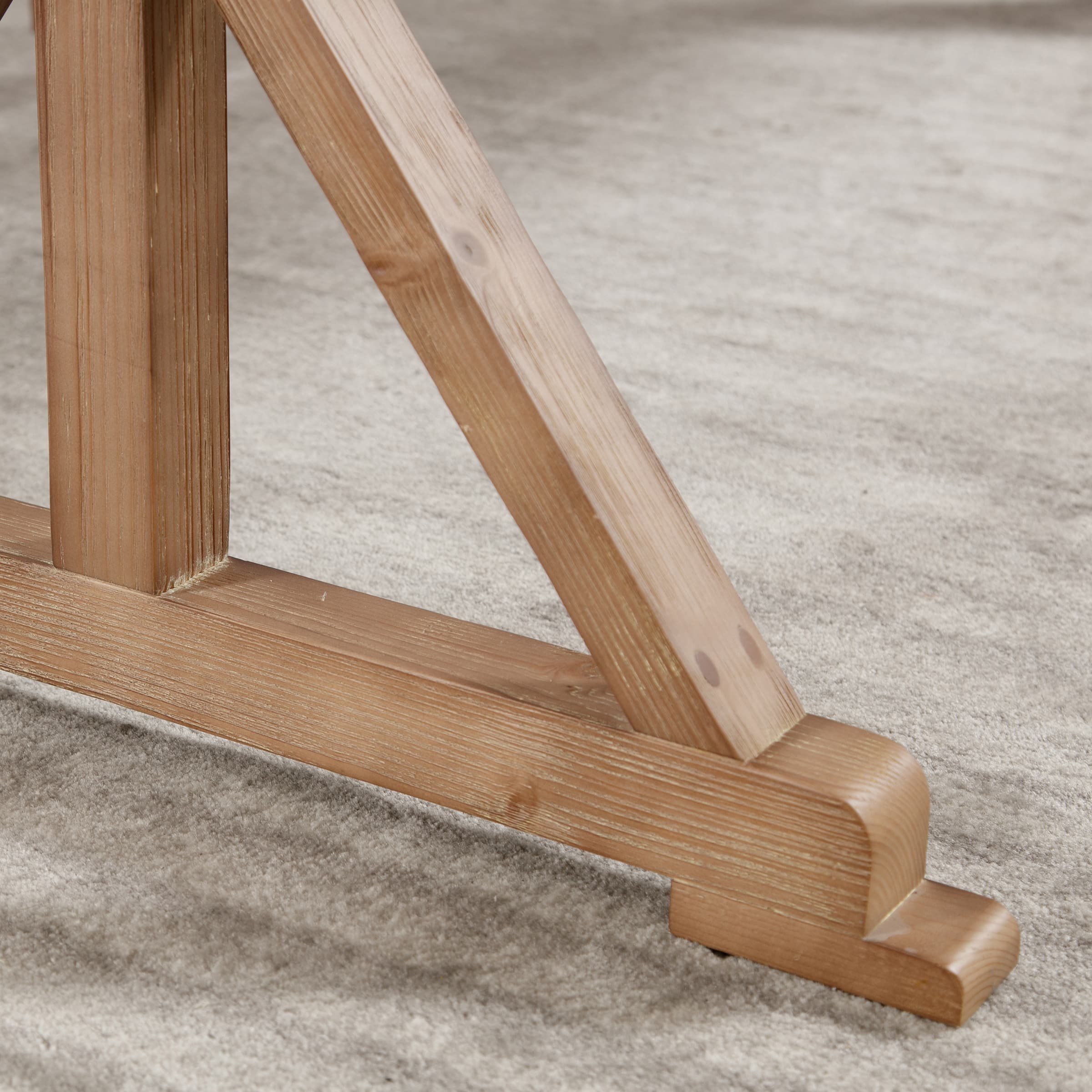 Kmax 69" Rustic Farmhouse Wood Dining Table - 1009DT