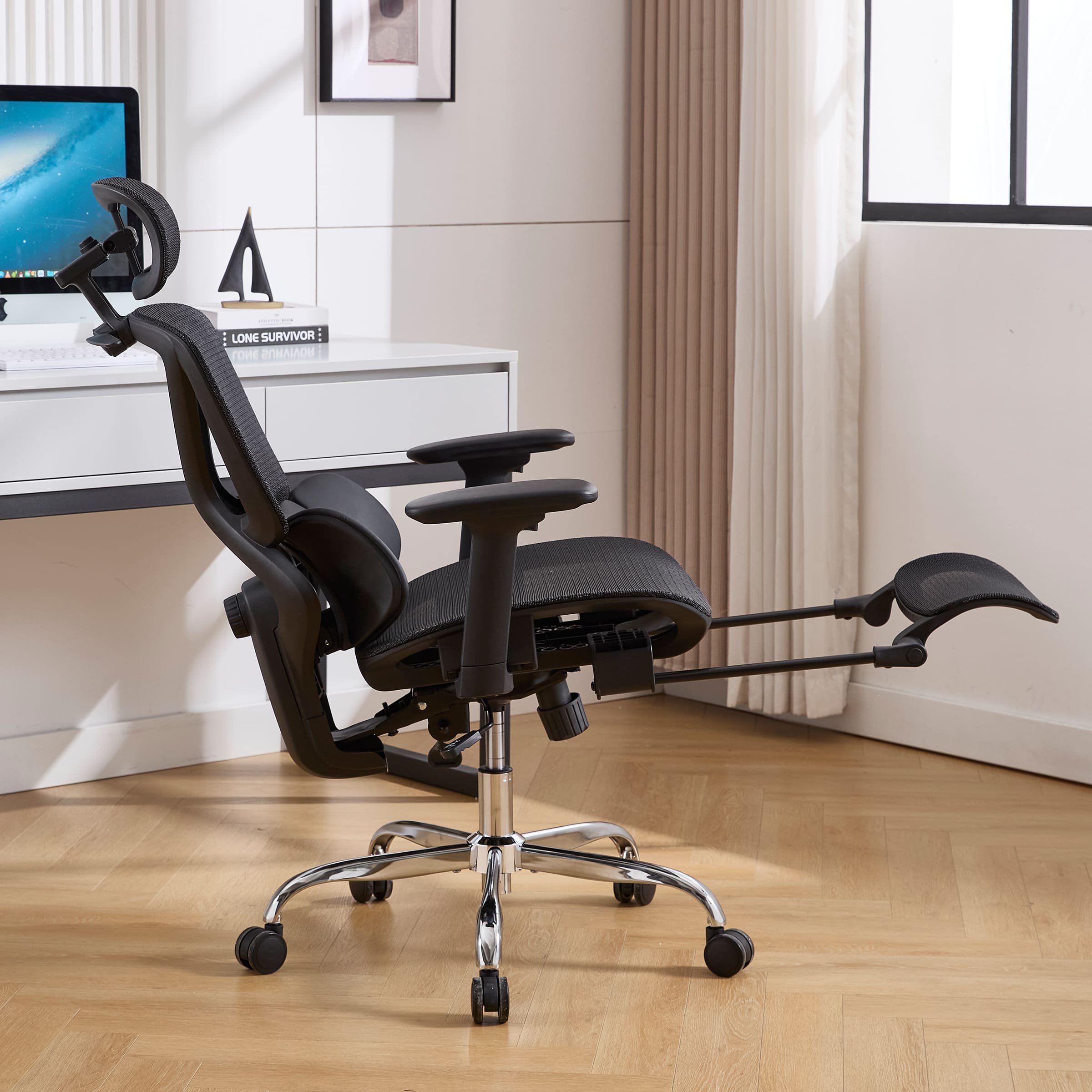 Kmax Adjustable Freely Tilt Lock High Back Office Chair - 7011OC