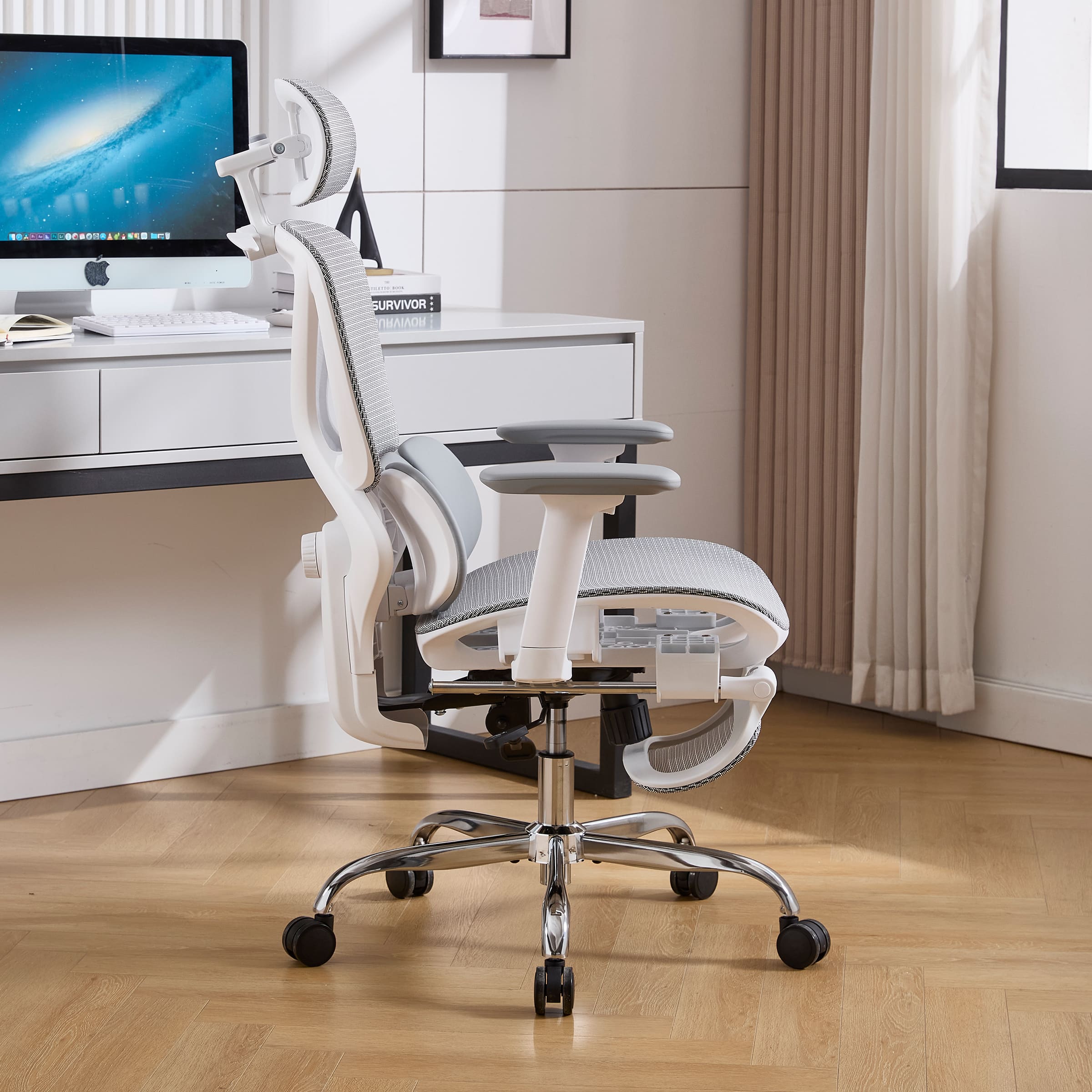 Kmax Adjustable Freely Tilt Lock High Back Office Chair - 7011OC