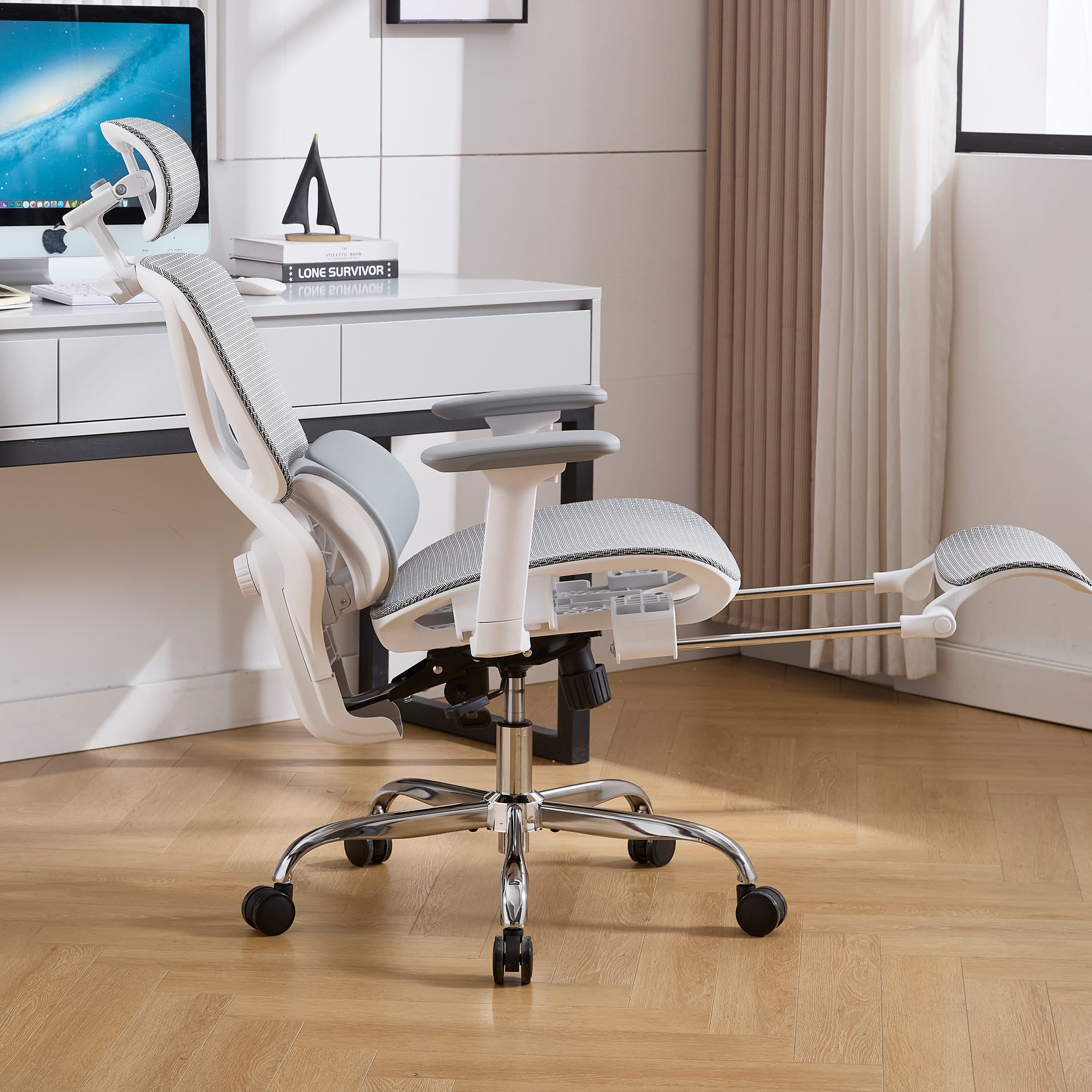 Kmax Adjustable Freely Tilt Lock High Back Office Chair - 7011OC