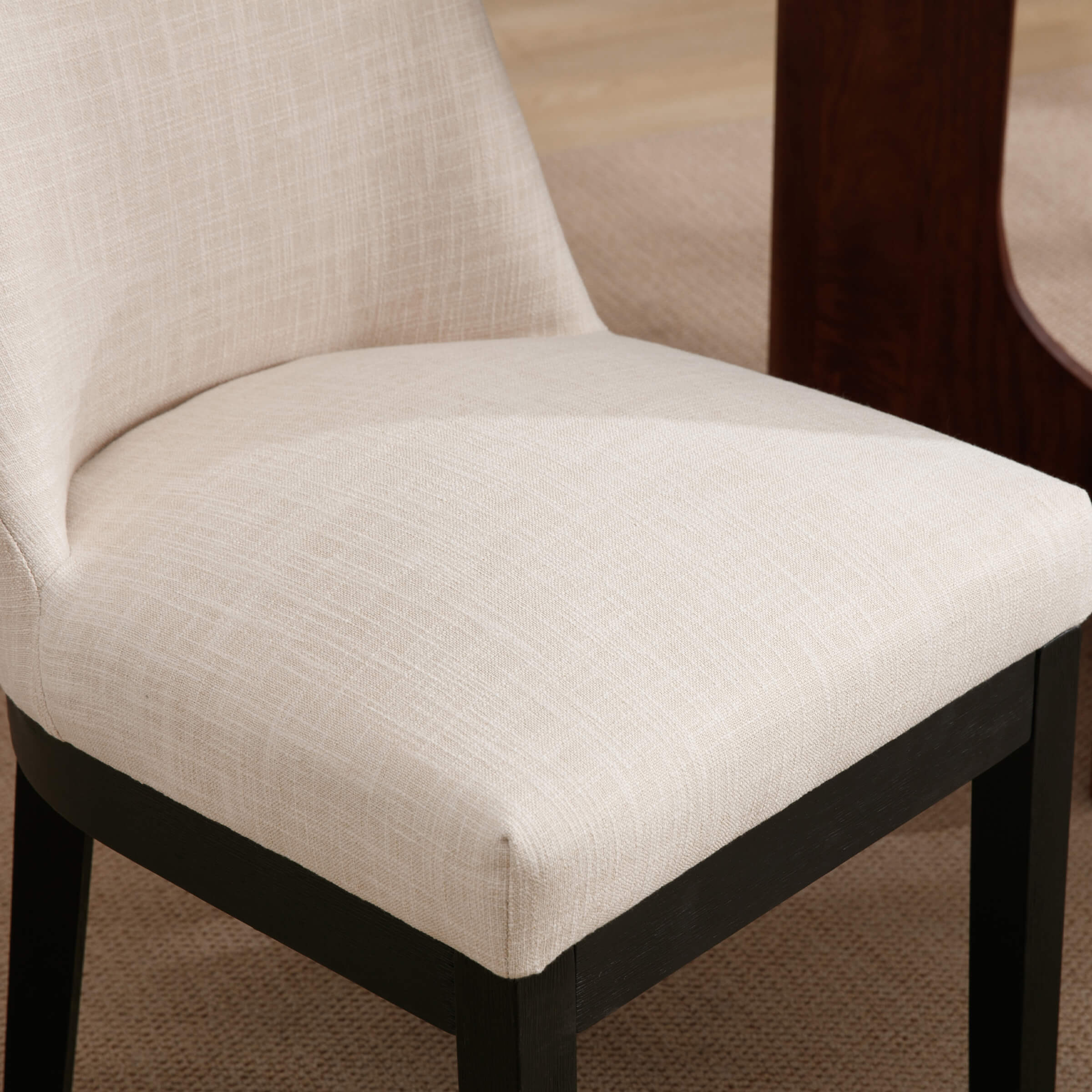 Kmax Dining Chairs with Wood Legs Set of 2 - 8925DC