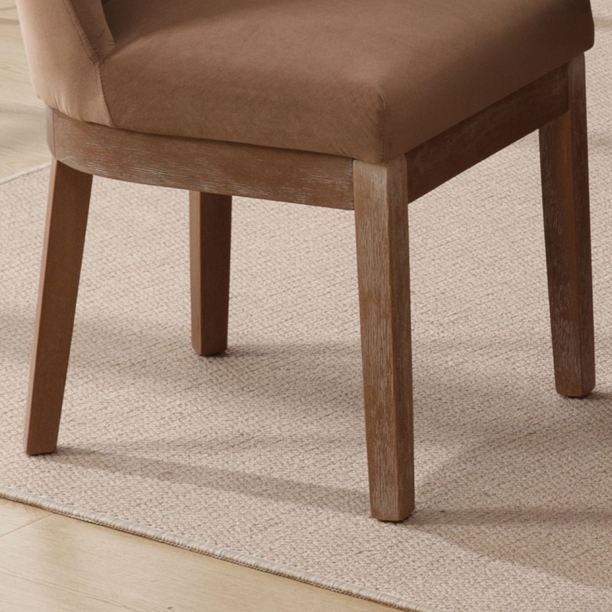 Kmax Dining Chairs with Wood Legs Set of 2 - 8925DC