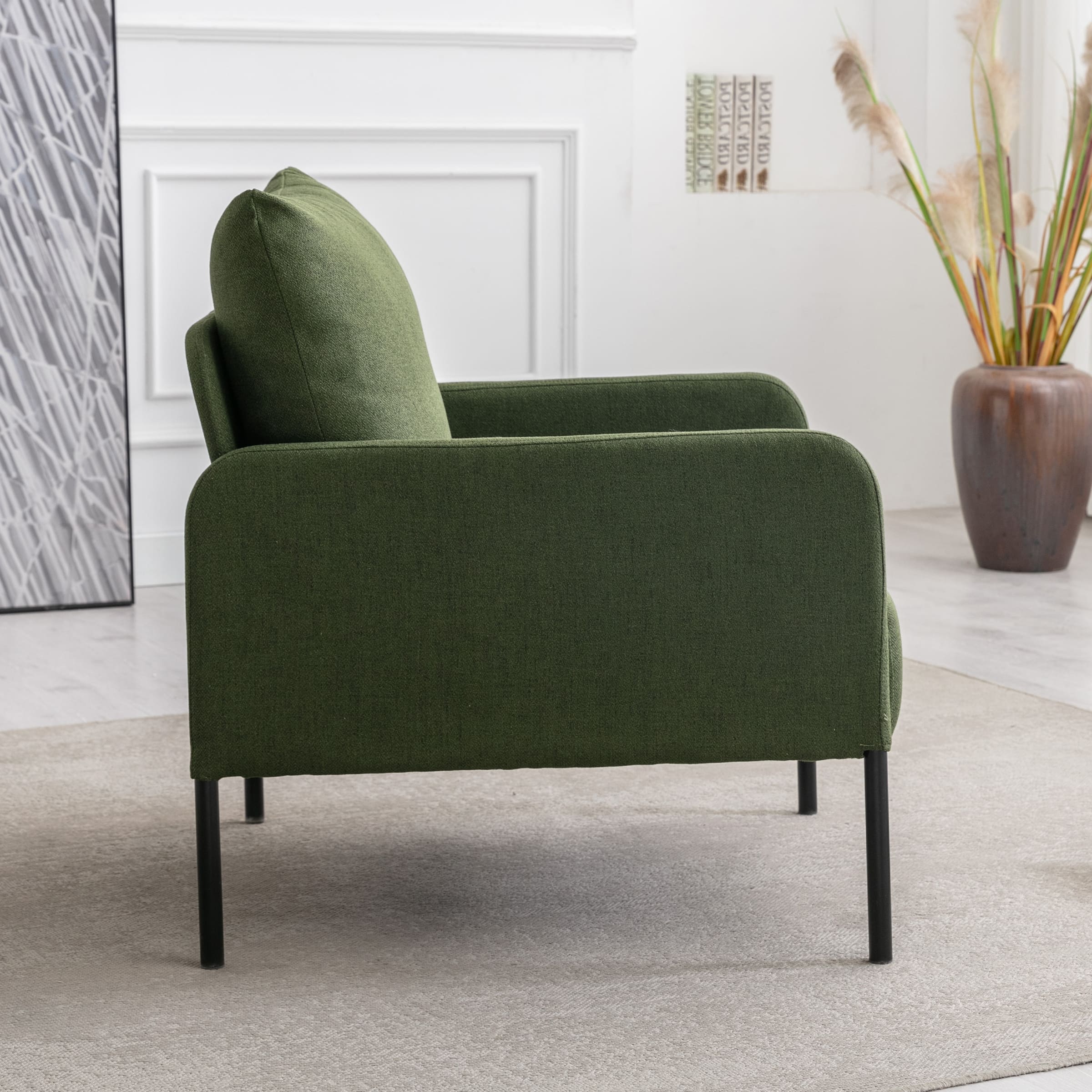 VESCASA Fabric Single Sofa Couch Accent Chair 1 PCS - 8313AC