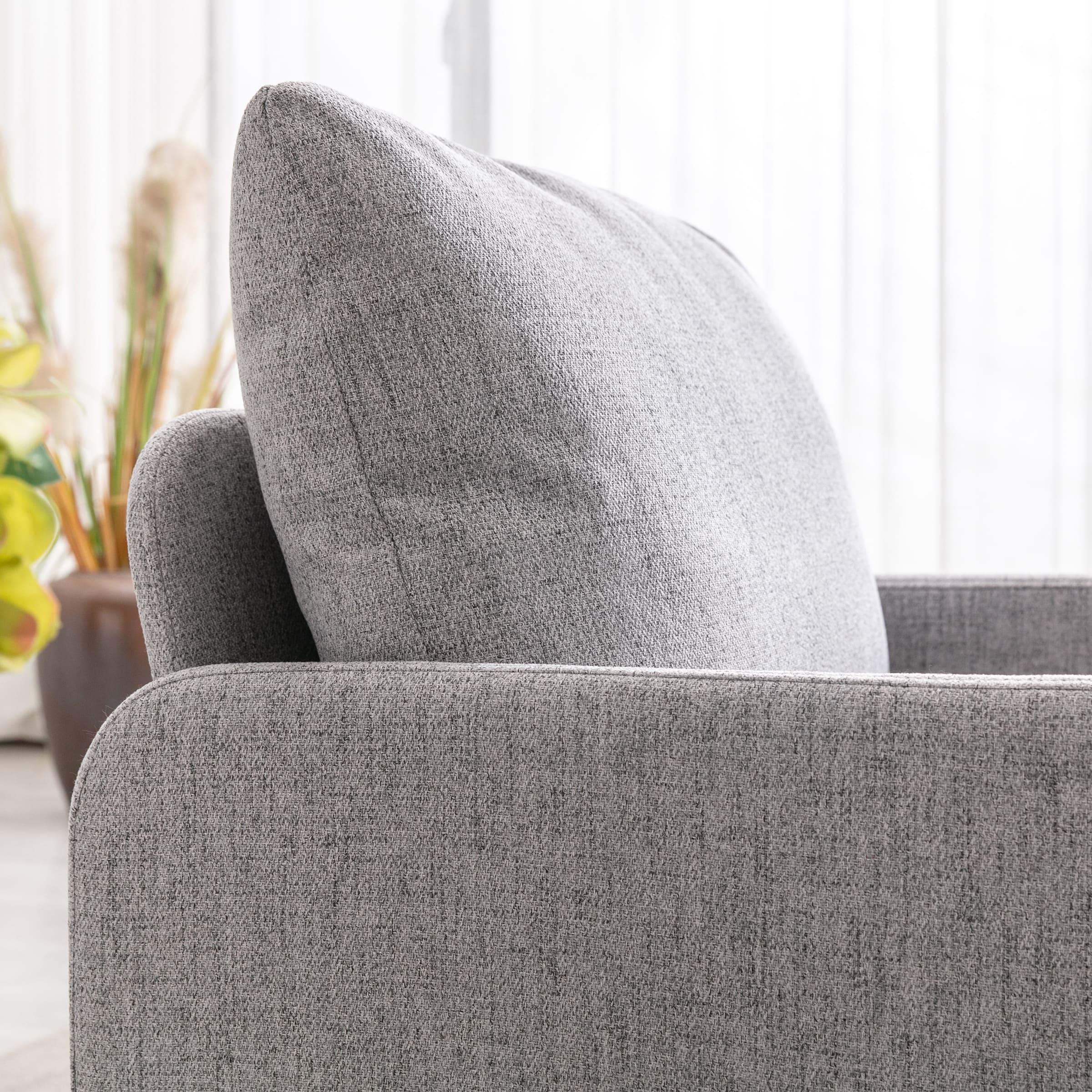 VESCASA Fabric Single Sofa Couch Accent Chair 1 PCS - 8313AC