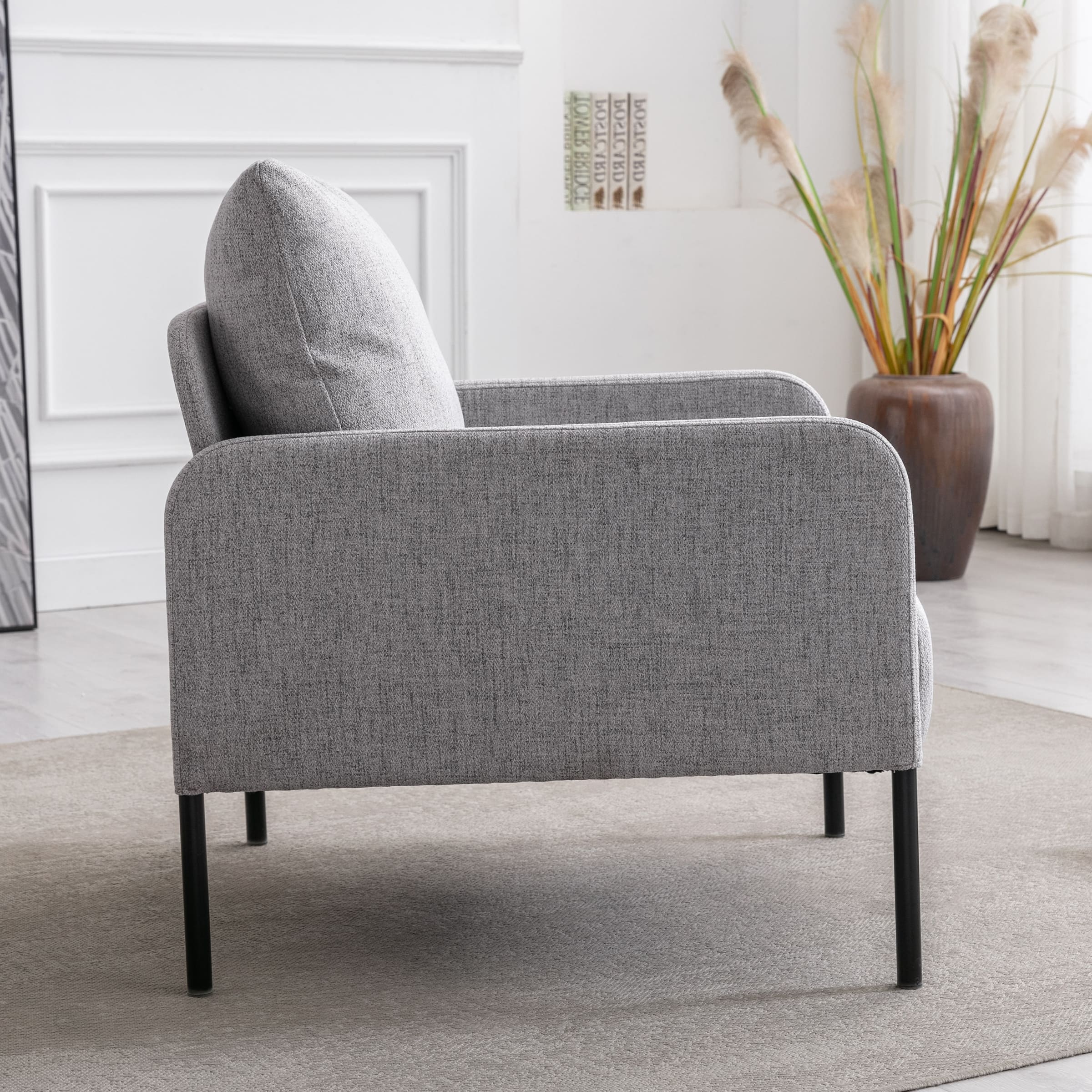 VESCASA Fabric Single Sofa Couch Accent Chair 1 PCS - 8313AC