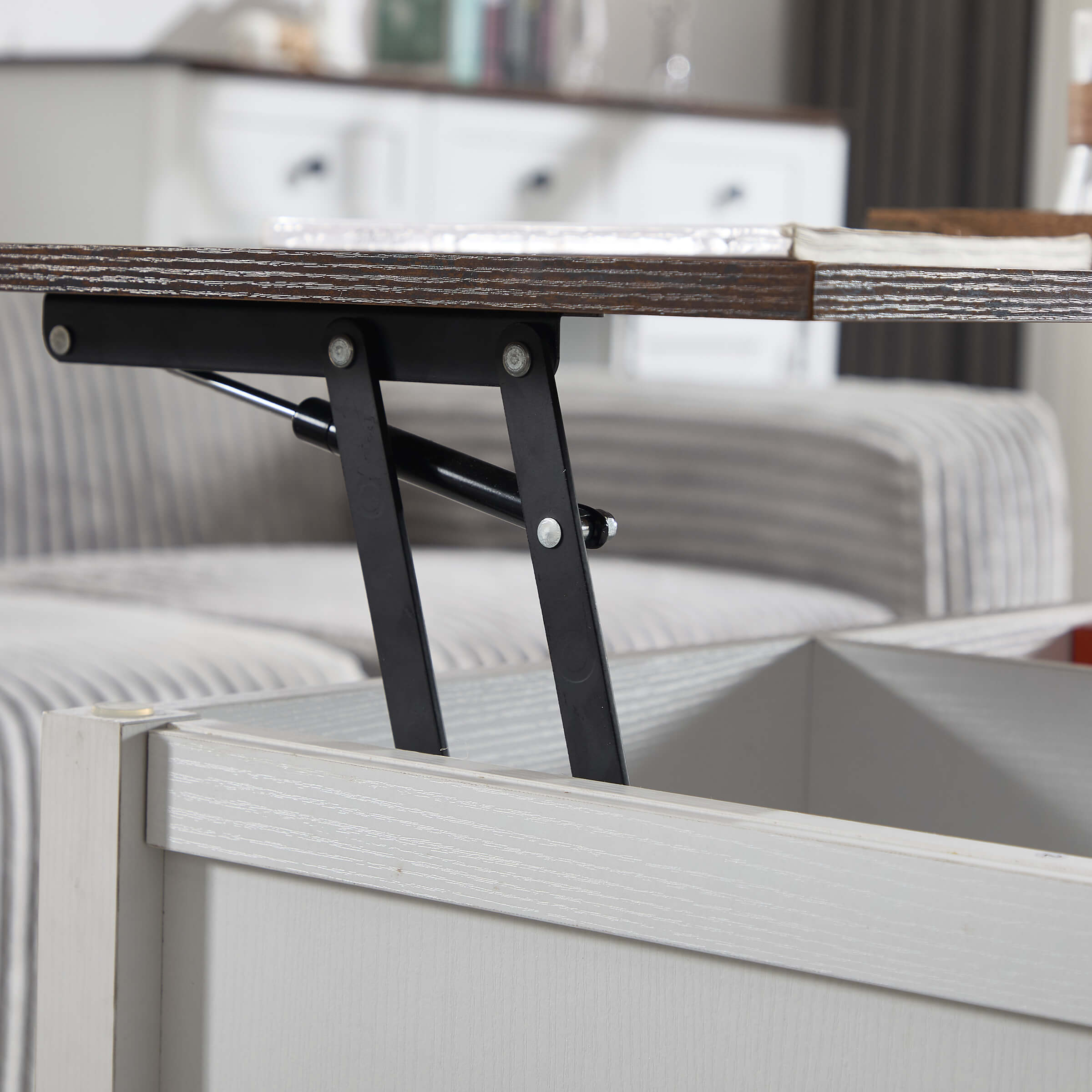 Kmax Farmhouse Hidden Storage and Sliding Barn Door - XX161CB