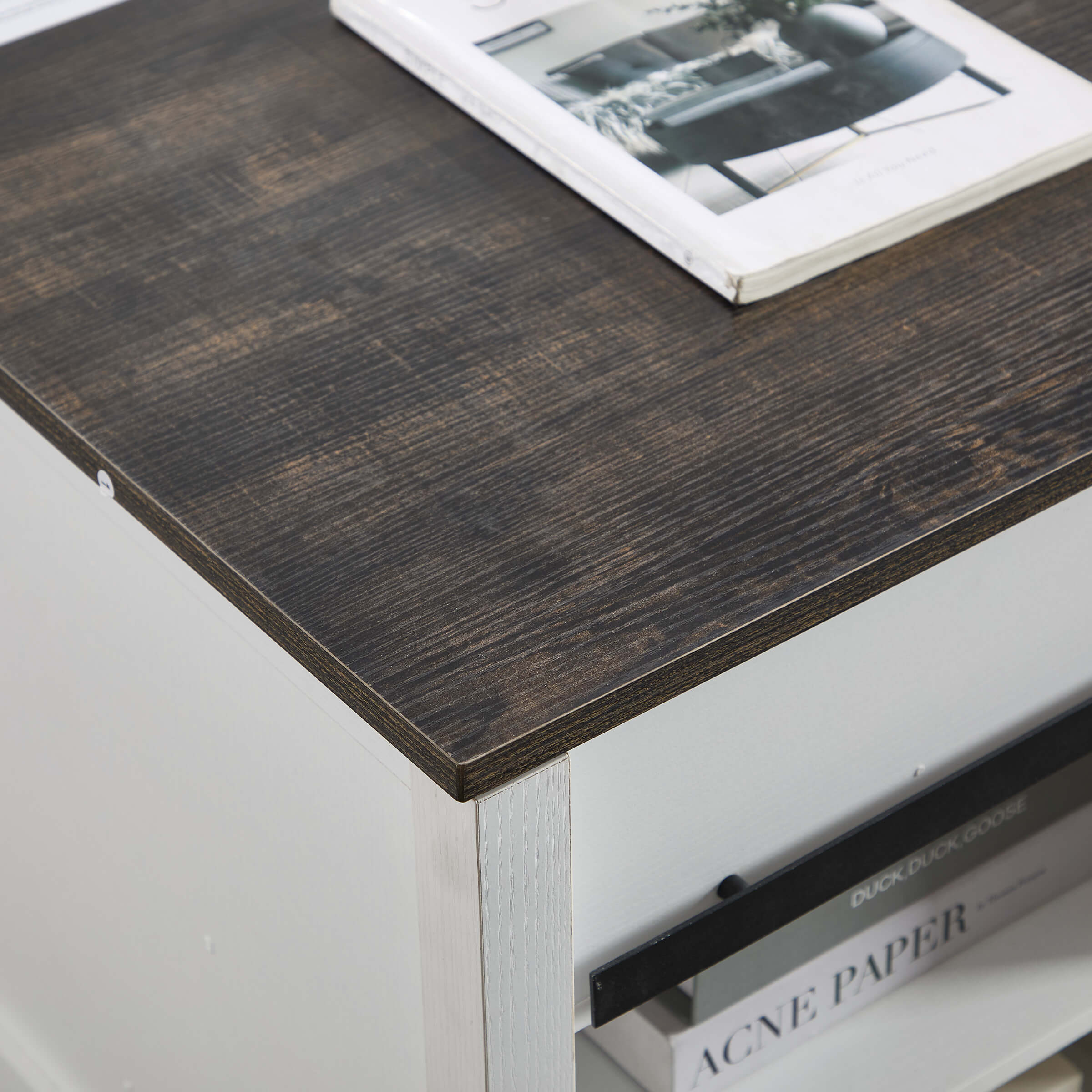 Kmax Farmhouse Hidden Storage and Sliding Barn Door - XX161CB